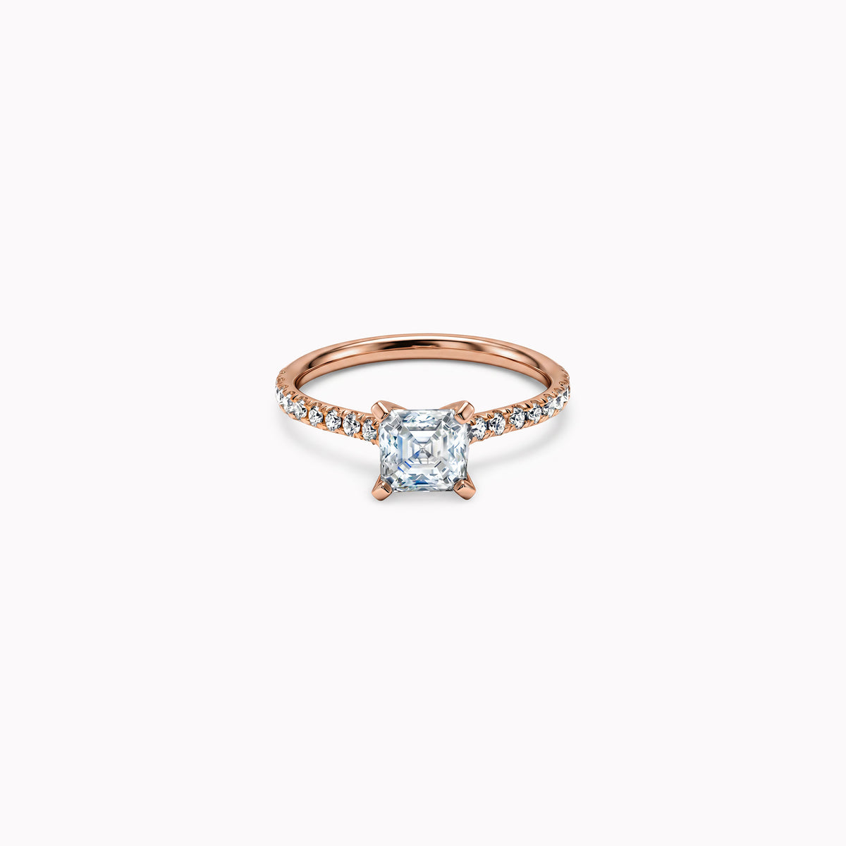 The Fancy Ice Cube 1.00 Karat - Rotgold 18 K