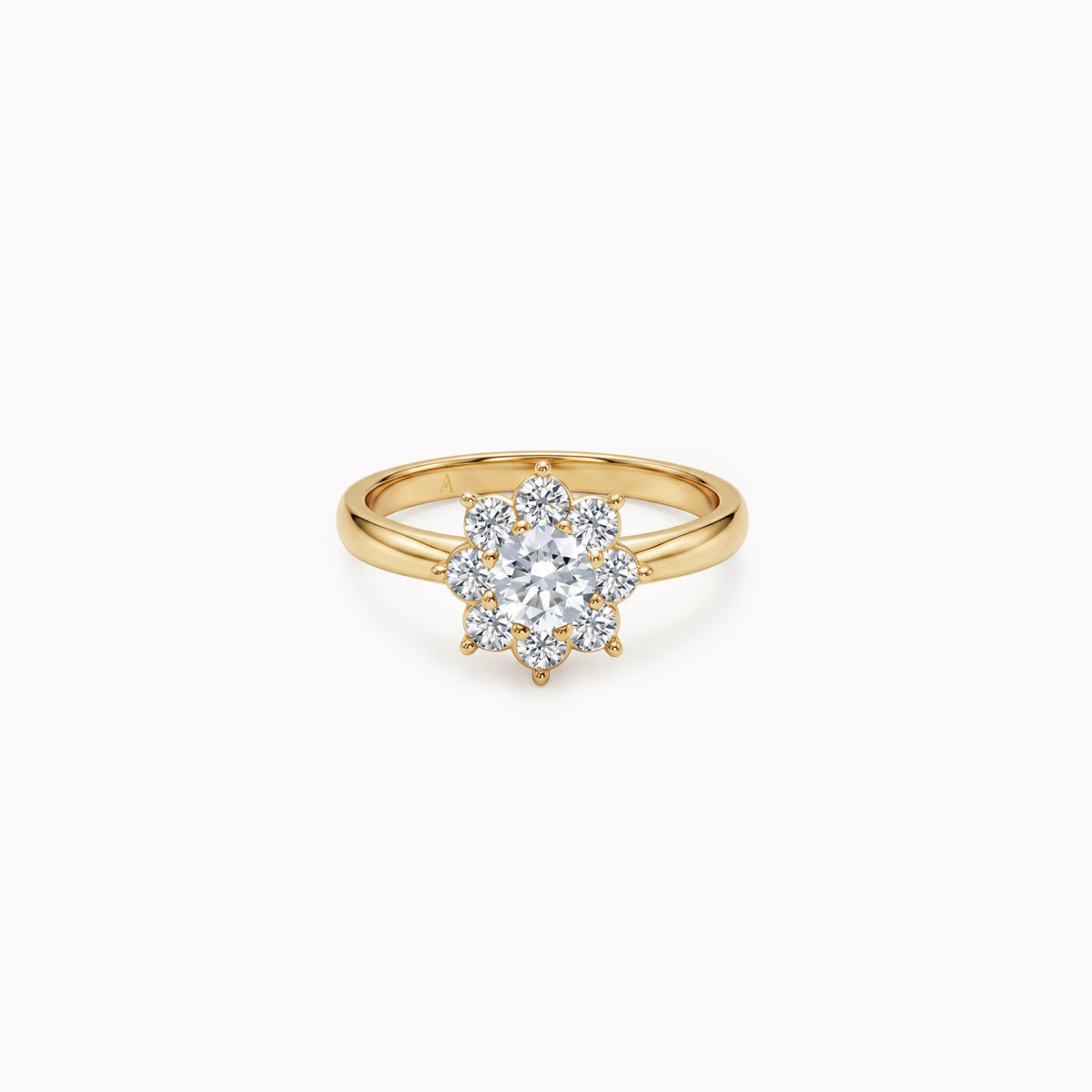 The Blooming Flower – 0.30 ct – 18k yellow gold