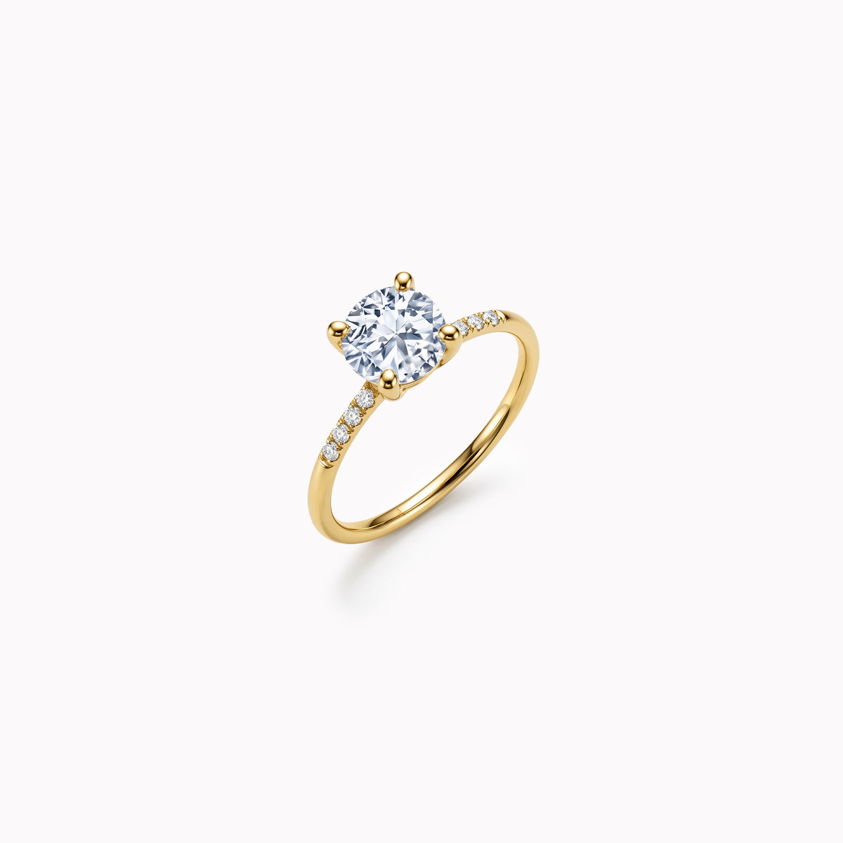 The Fancy V-shape 1.00 Karat - Gelbgold 18 K