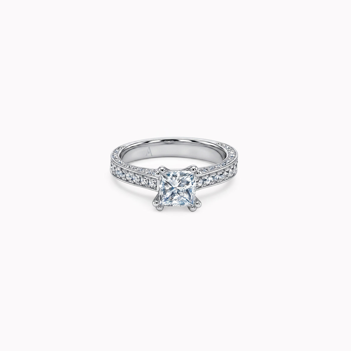 Une Princesse toute la vie - 1.00 ct - platino 950