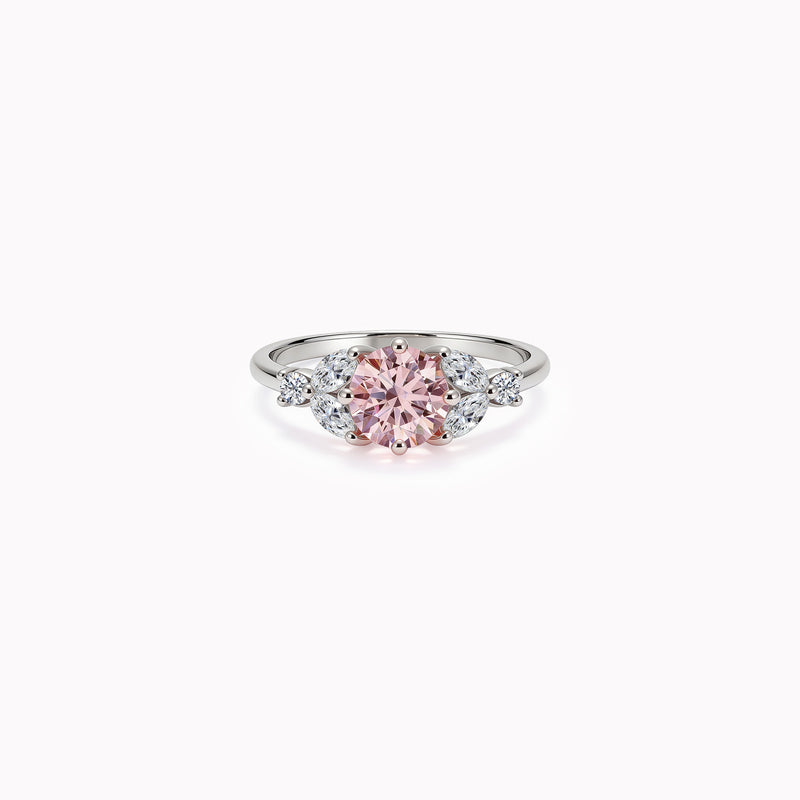 Little Bees - 0.75 ct - oro blanco 18k