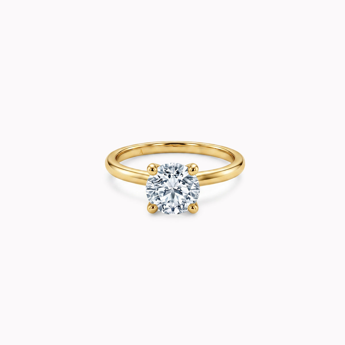 The V-Shape XL 1.00 carats - or jaune 18k
