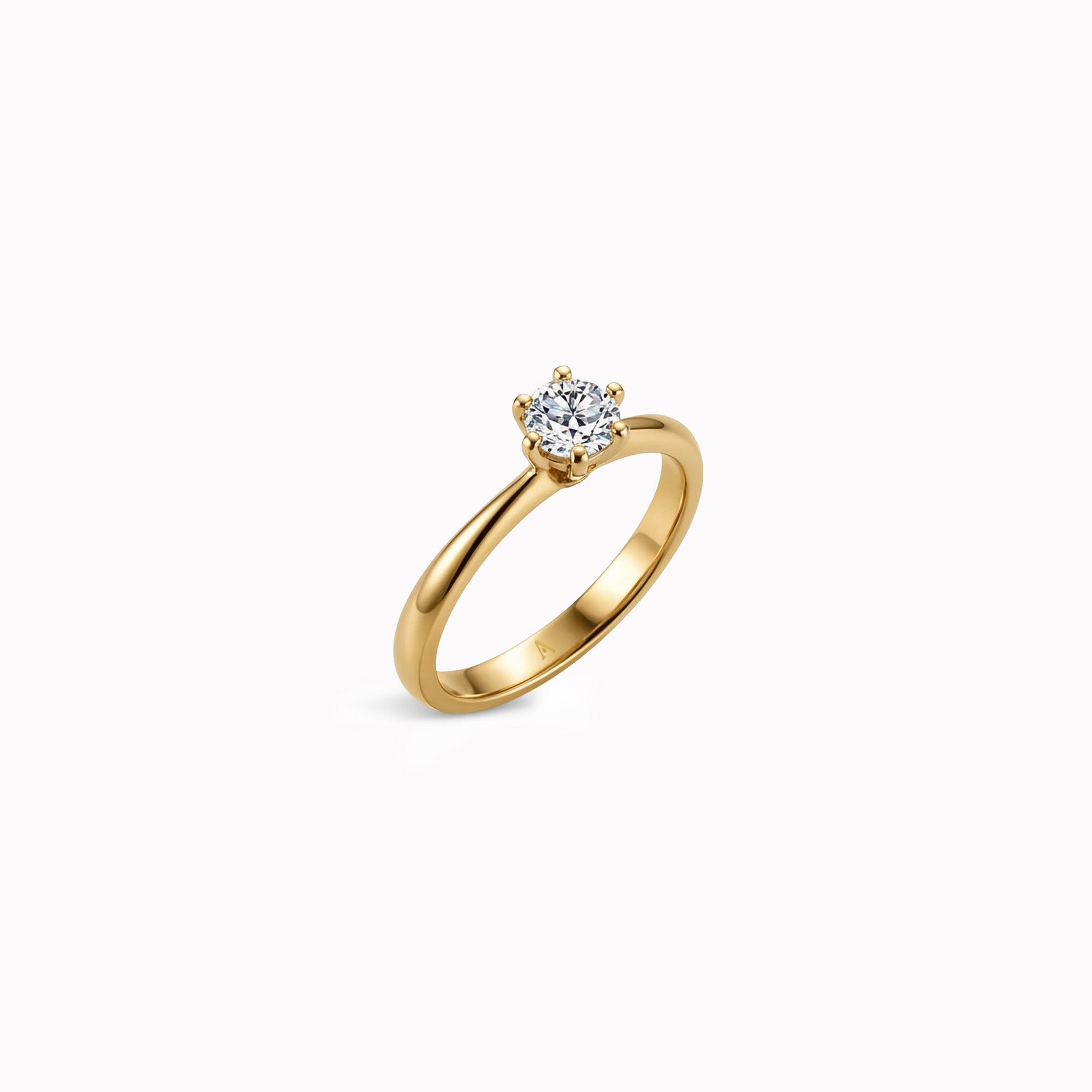 Sobriété Heureuse (L) - 0.50 ct - oro amarillo 18k