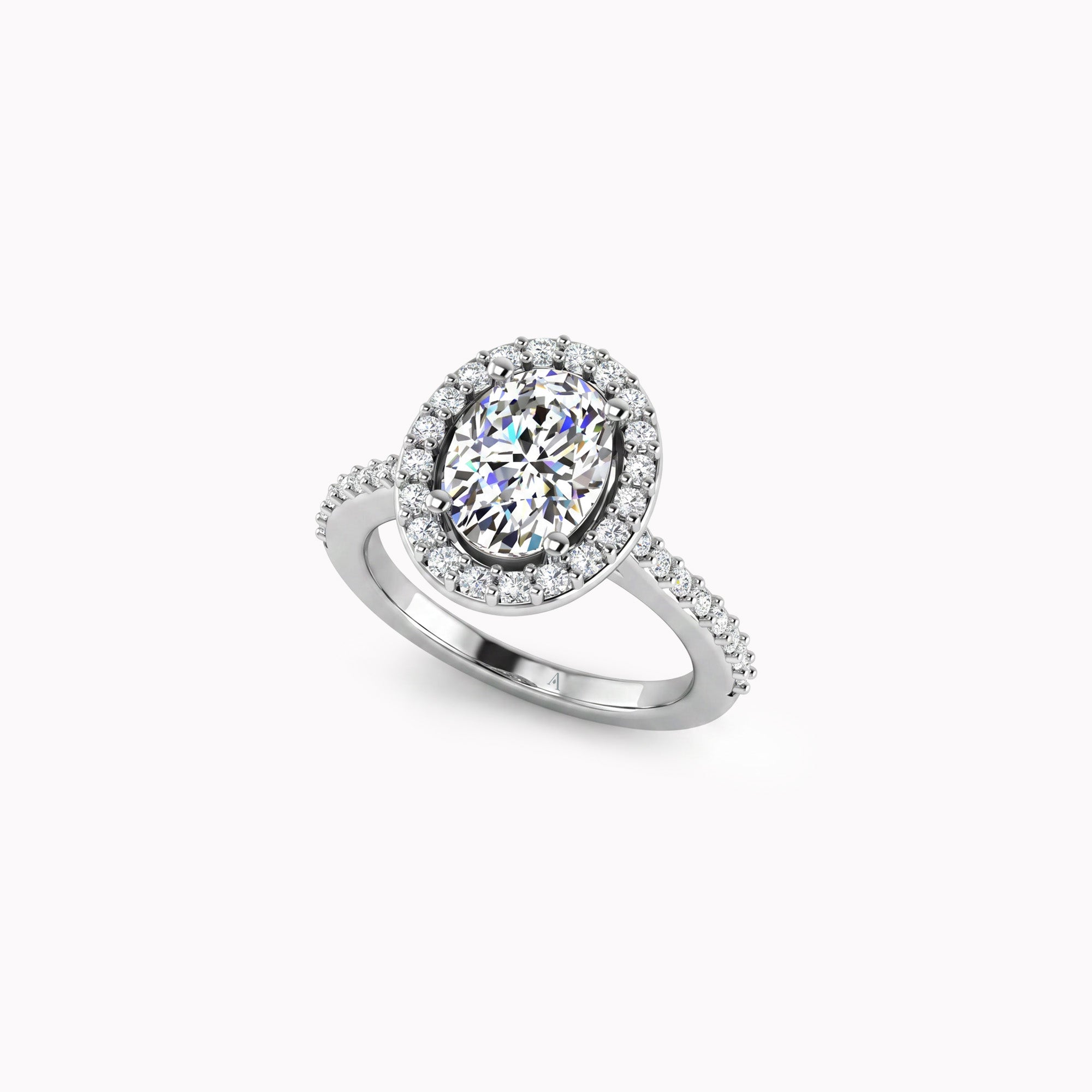 The Temple of Saturn 1.00 carat - white gold 18K