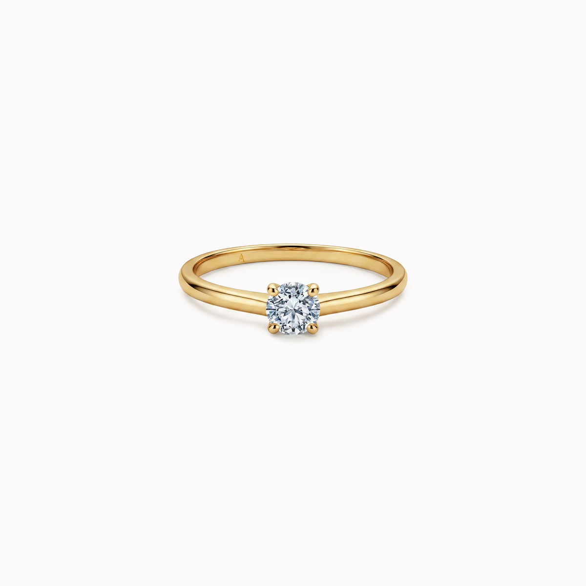 The V-Shape M 0.30 Karat - Gelbgold 18 K