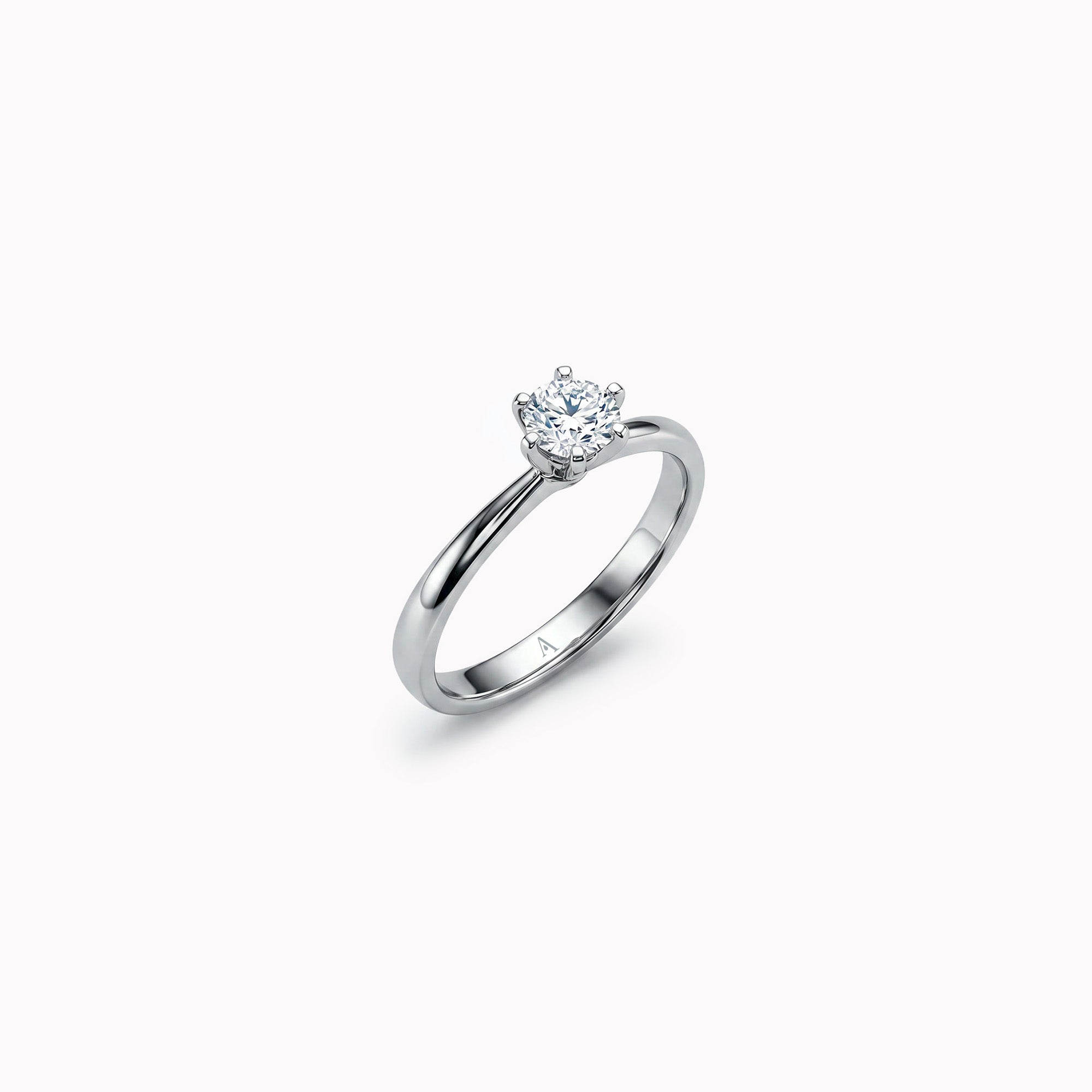 Sobriété Heureuse (L) - 0.50 Karat - Weissgold 18 K