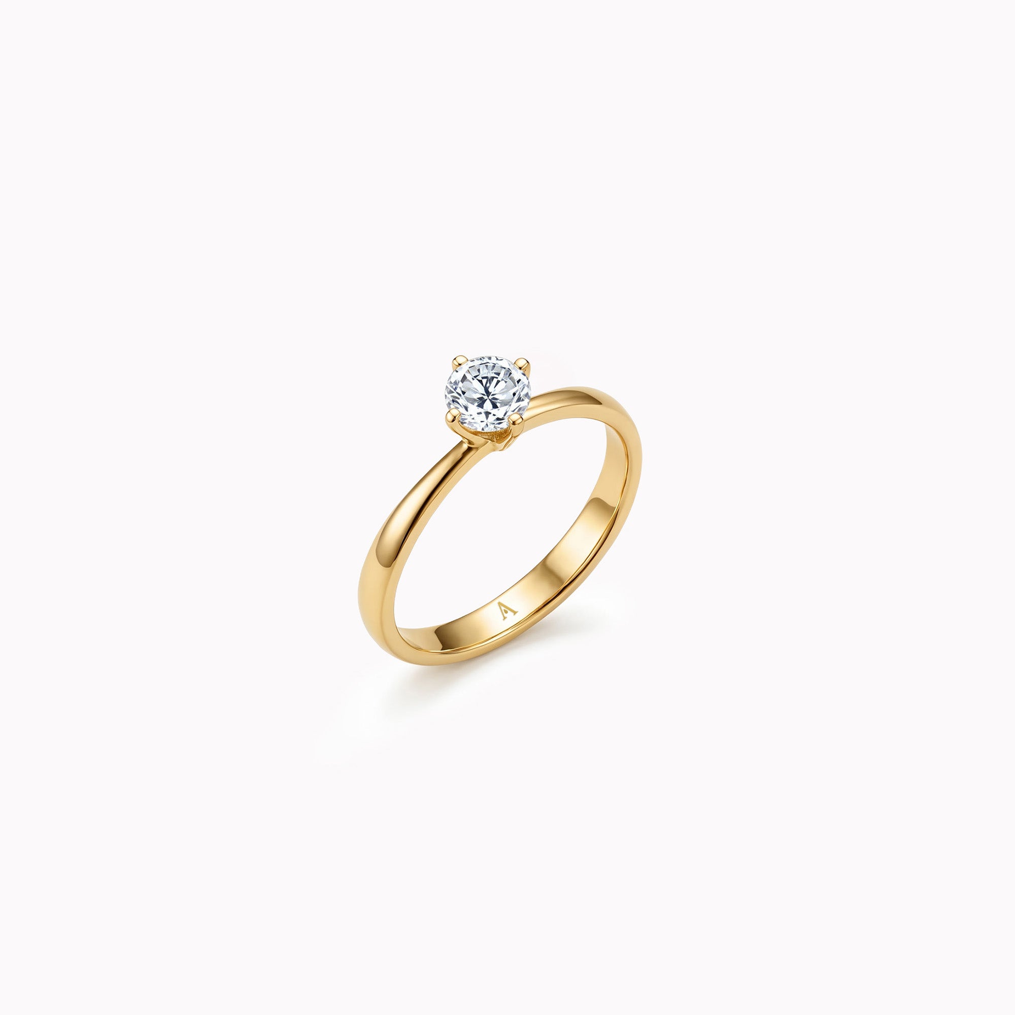 Miss Simplicité (L) - 0.50 Karat - Gelbgold 18 K