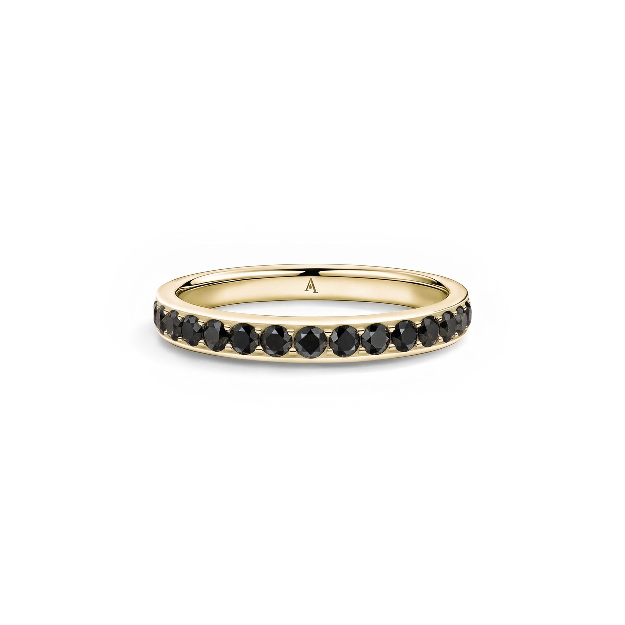 Rainbow Black Diams - Yellow Gold 18k