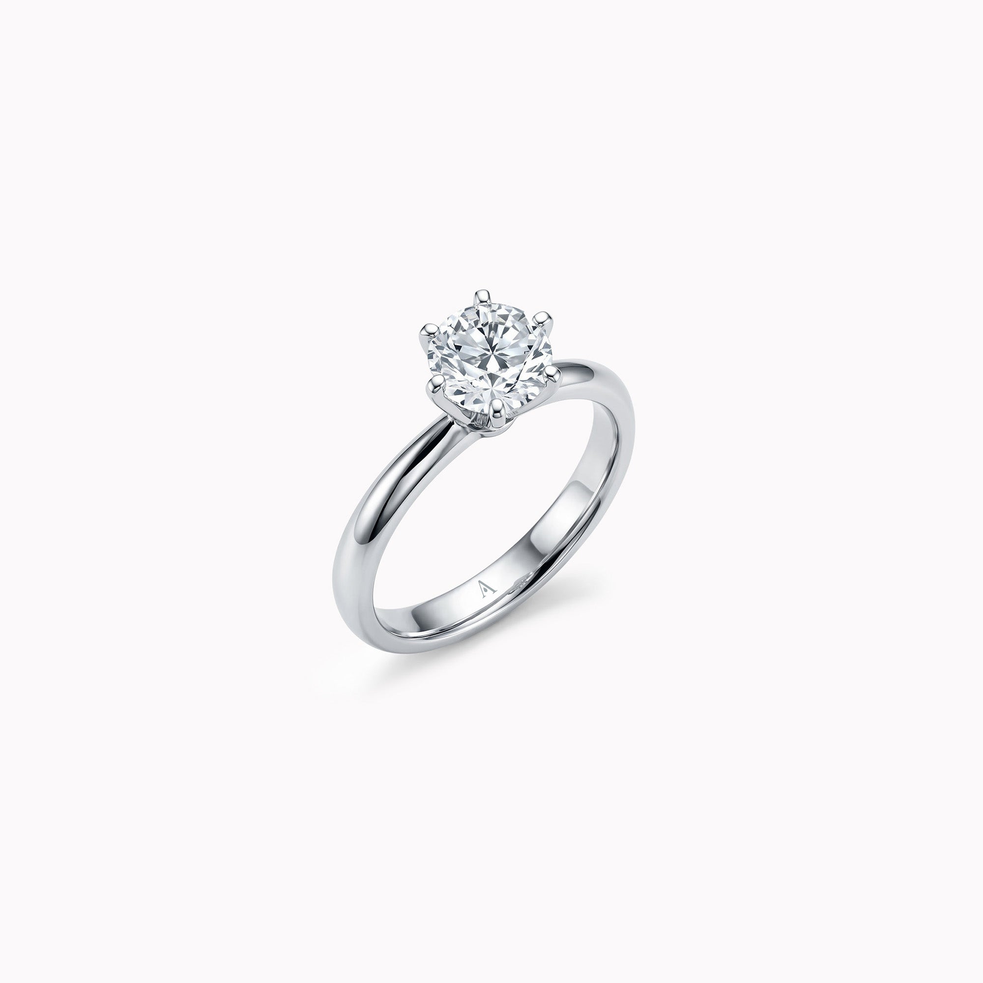 Sobriété Heureuse (XL) – 1.00 ct – platinum 950