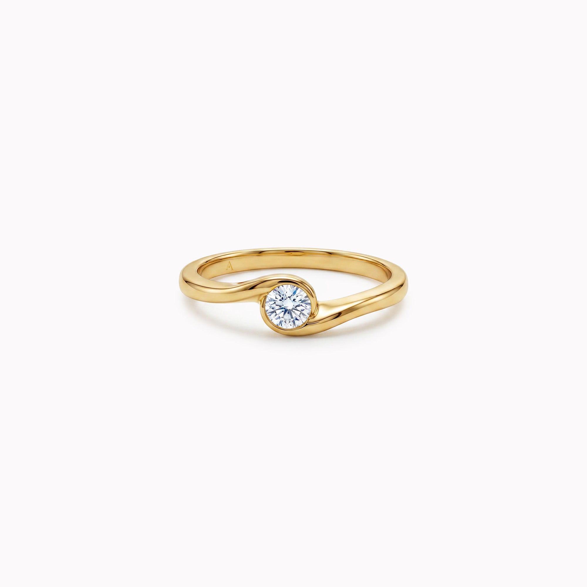 Un Petit Twist 0.25 Karat - Gelbgold 18 K