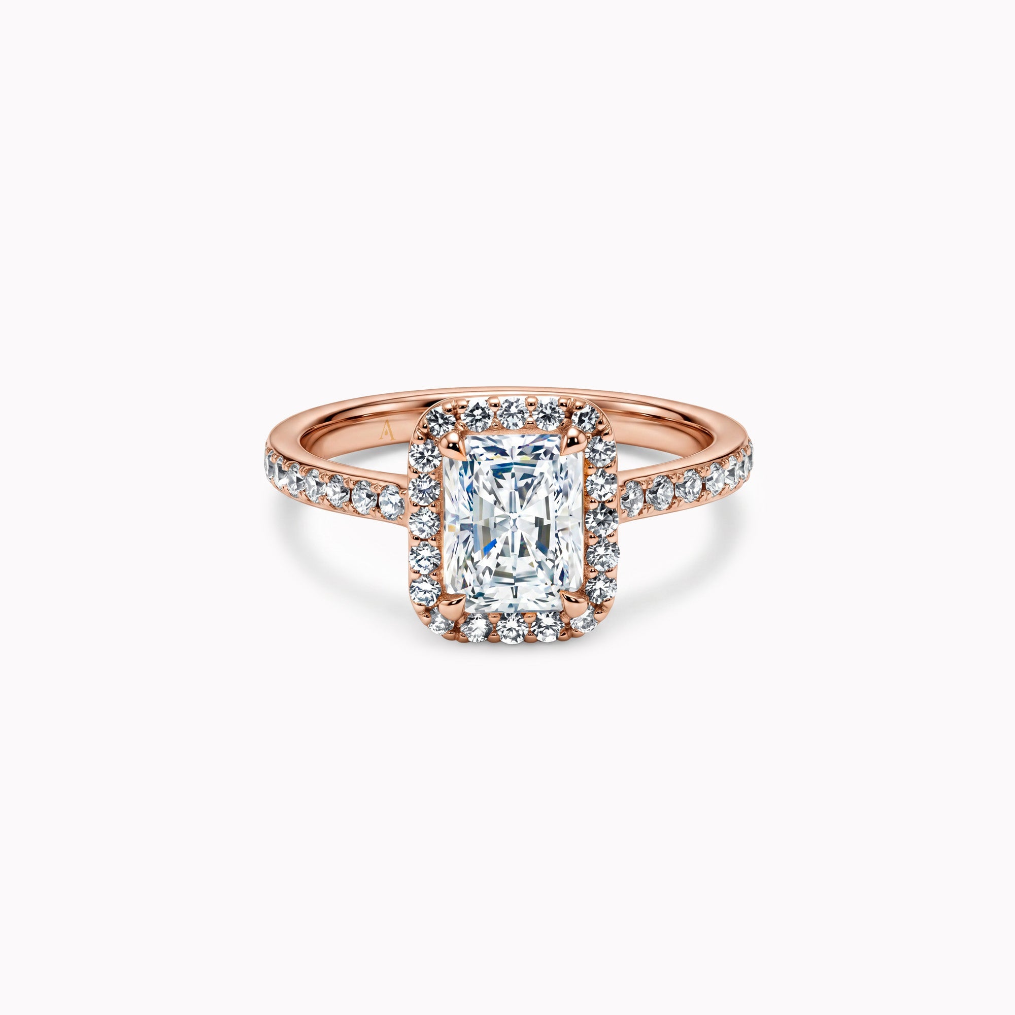 The Little Sleeping Beauty 1.00 carats - Red Gold 18k