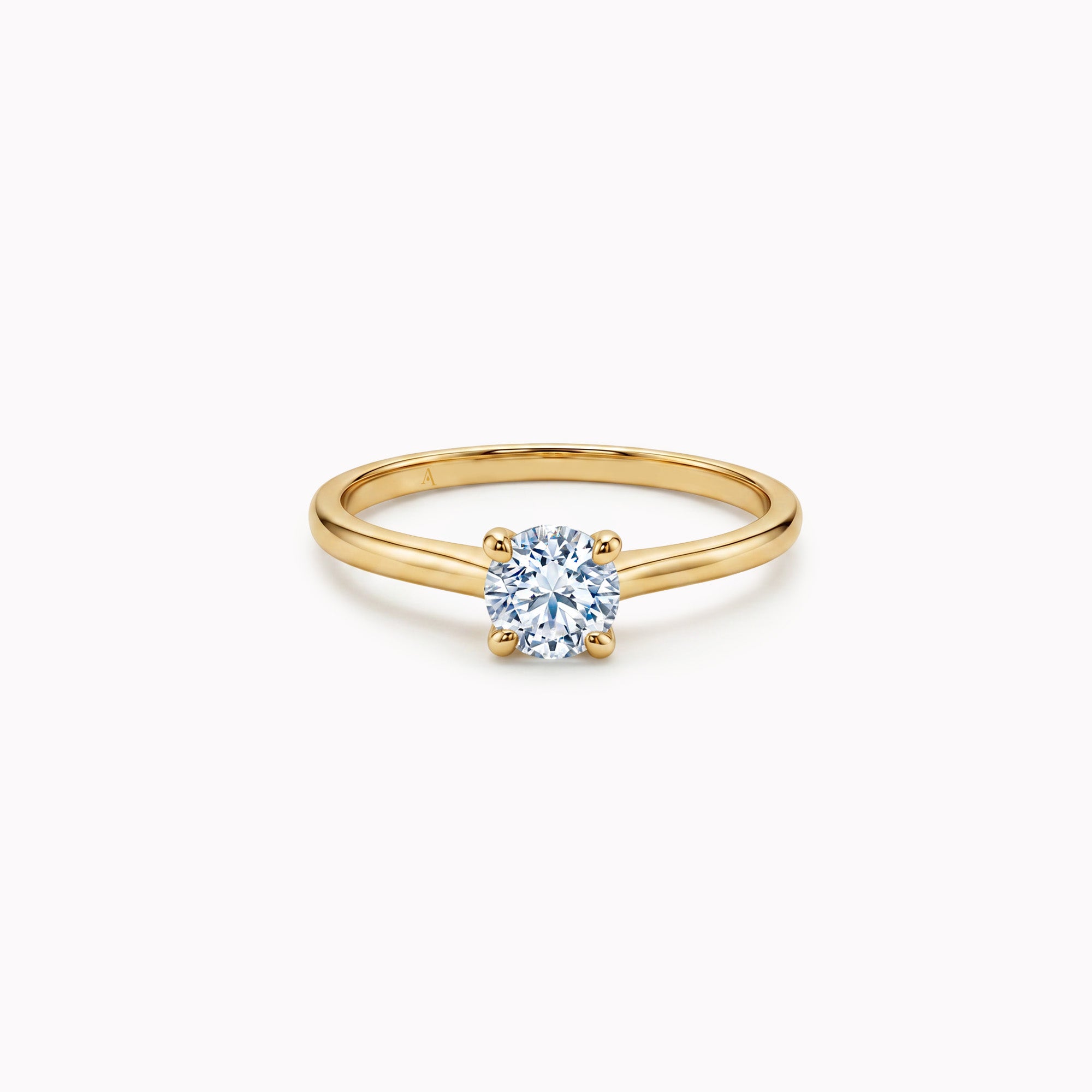 The V-Shape L 0.50 carats - or jaune 18k