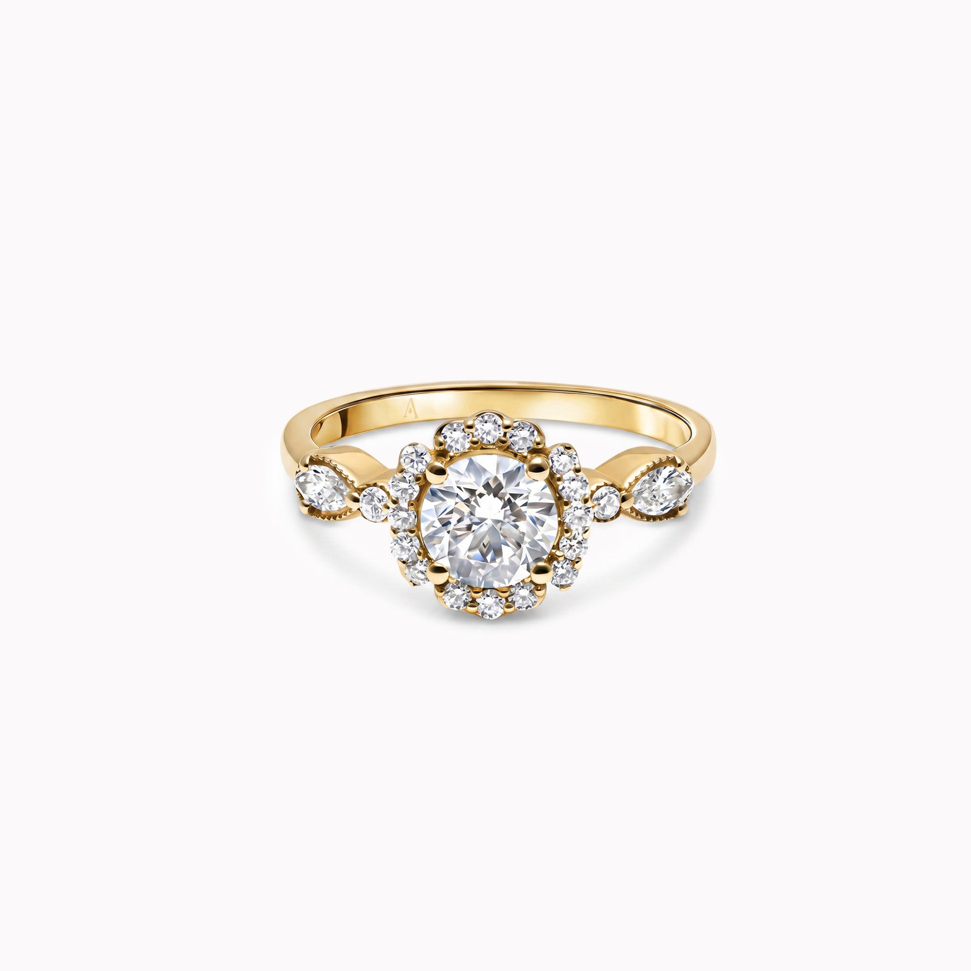 The Little Funkee Girl 0.75 carats - Yellow Gold 18k