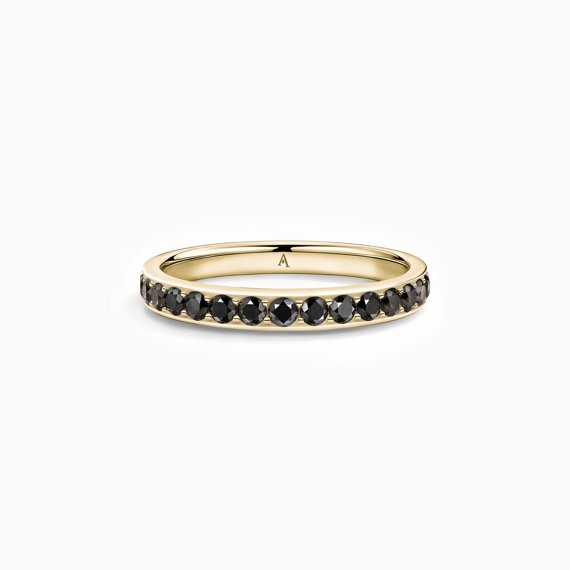 Rainbow Black Diams - Yellow Gold 18k