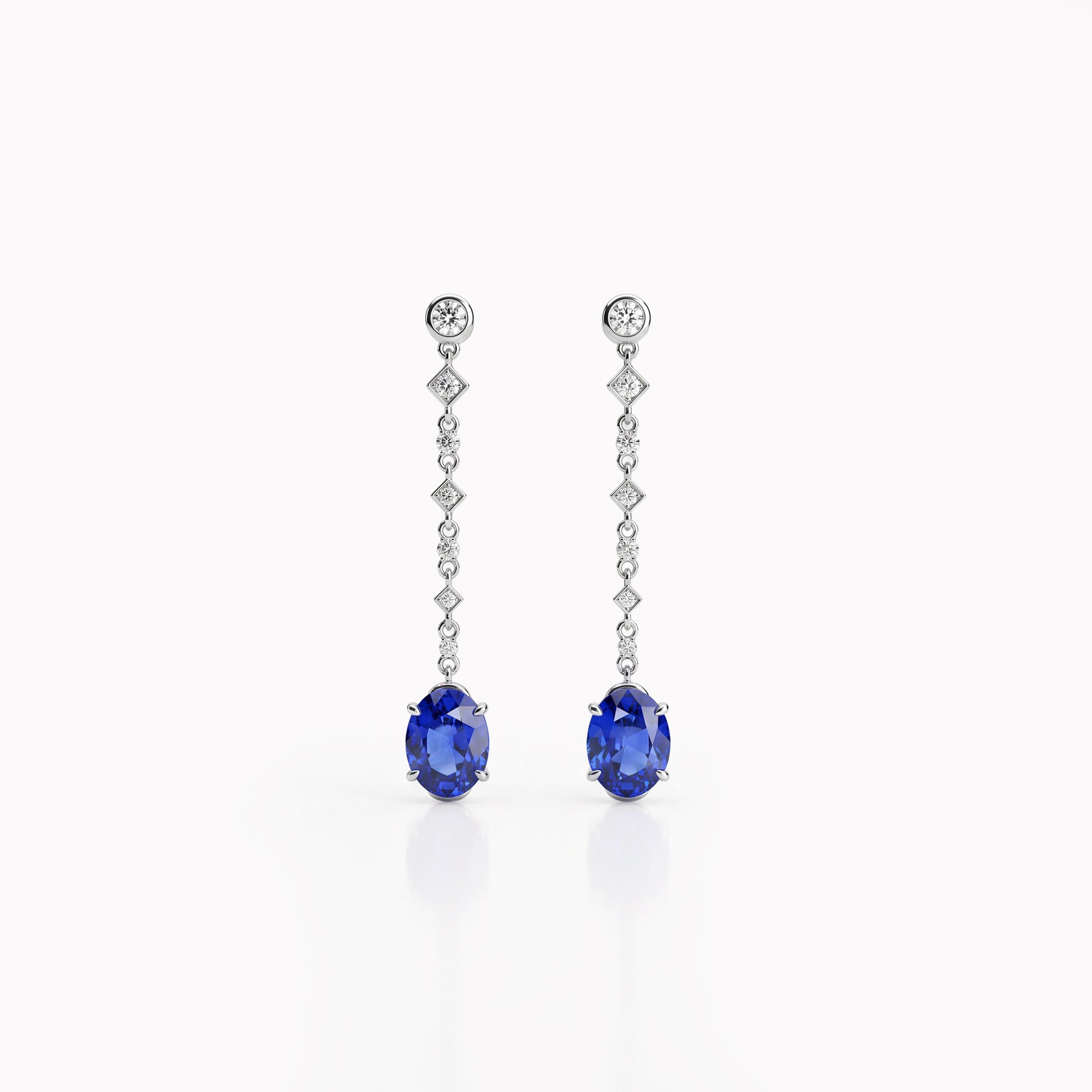 The Blue Lagoon Sapphire – 18k white gold