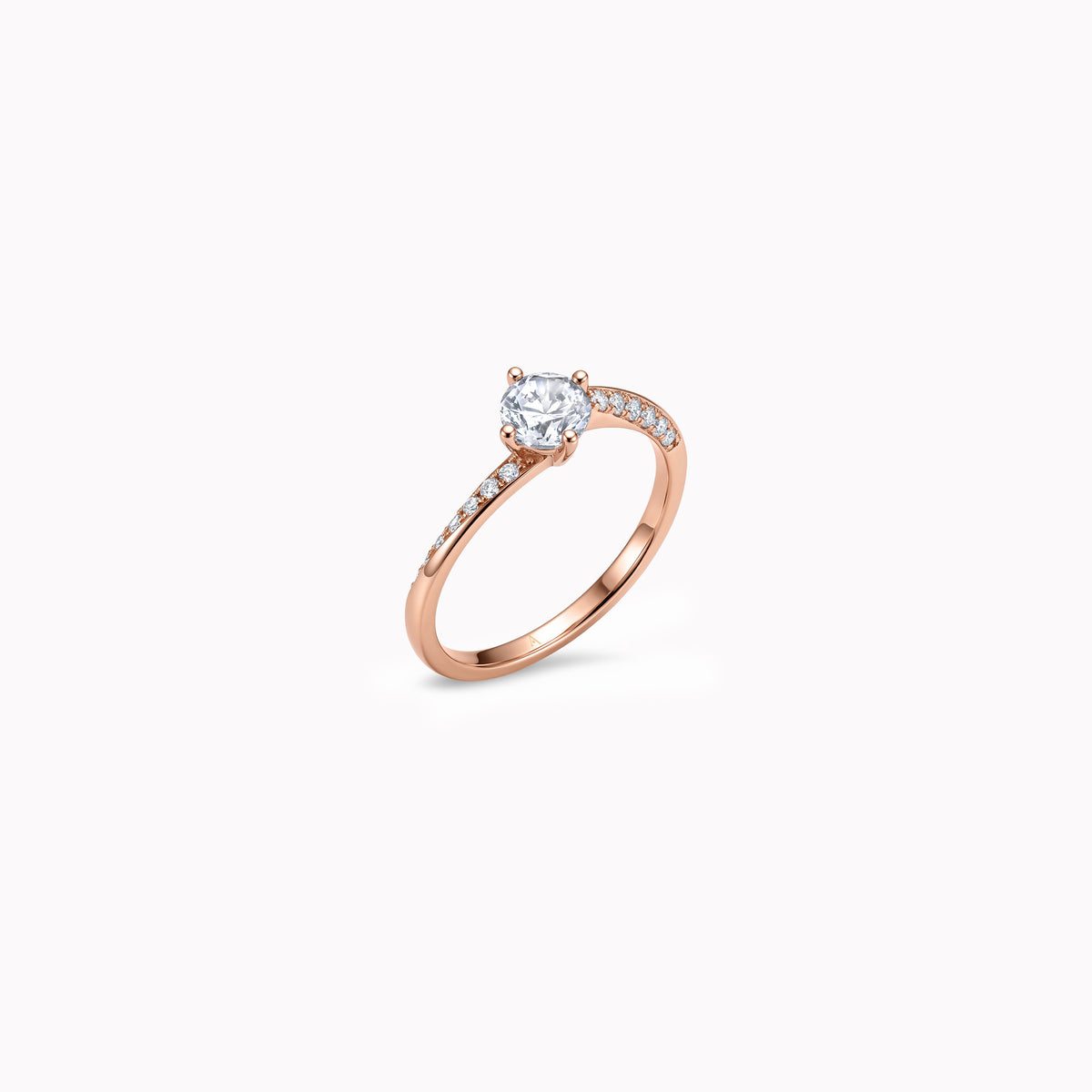The Twist Lover – 0.35 ct – 18k red gold