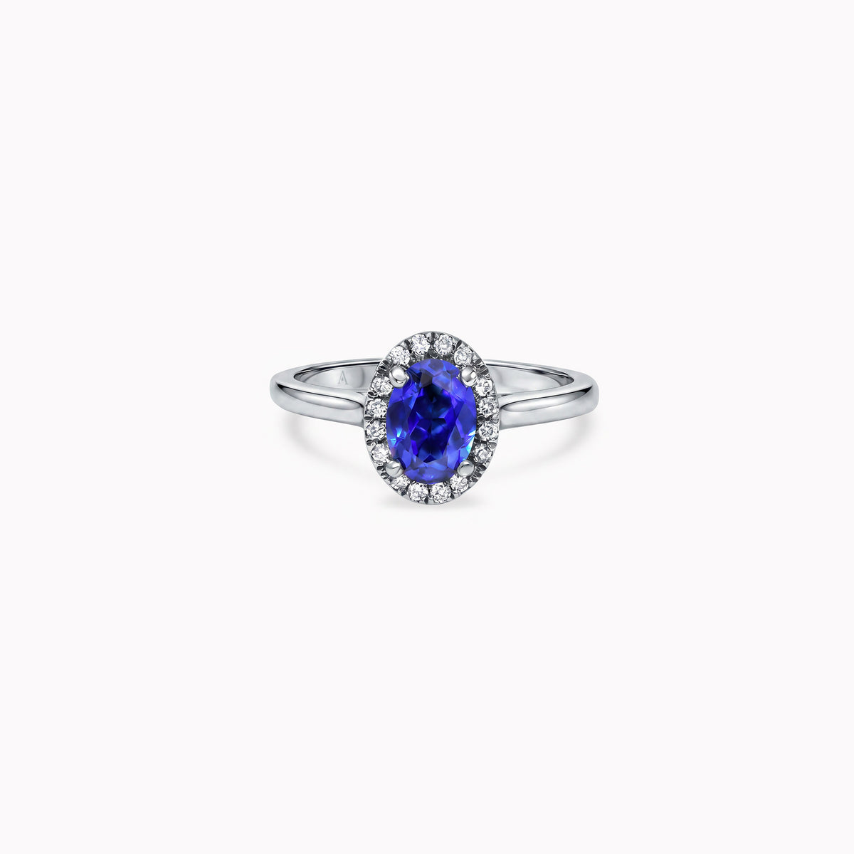 The Blue Temple - 0.75 ct - platino 950