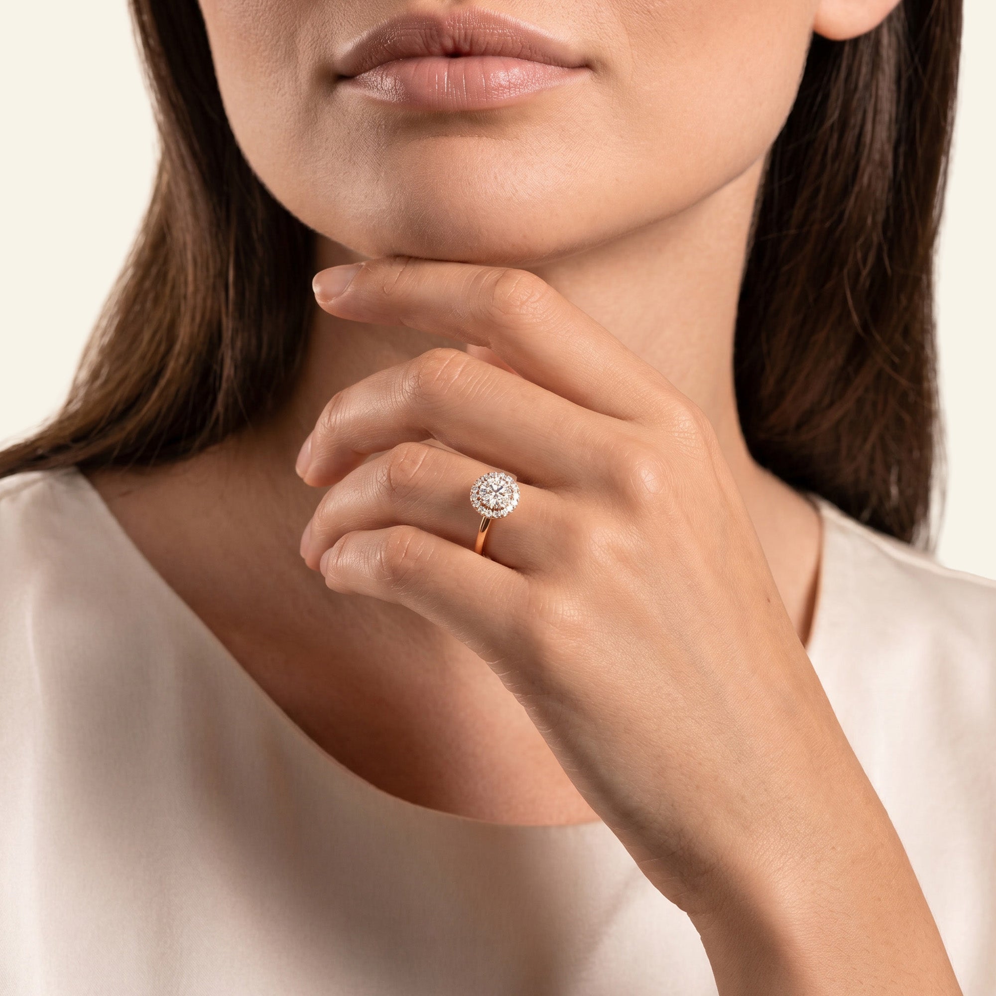 The Funkee Girl - 1.00 carat - or rouge 18k