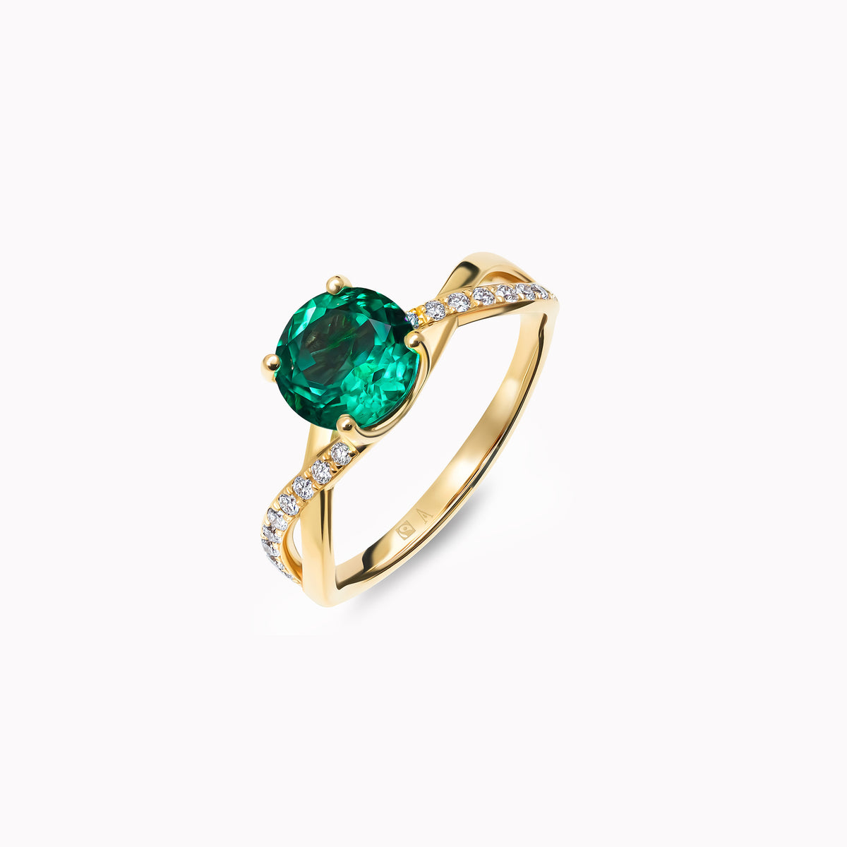 Féeriquement coquette - 1.00 carat - Yellow Gold 18k