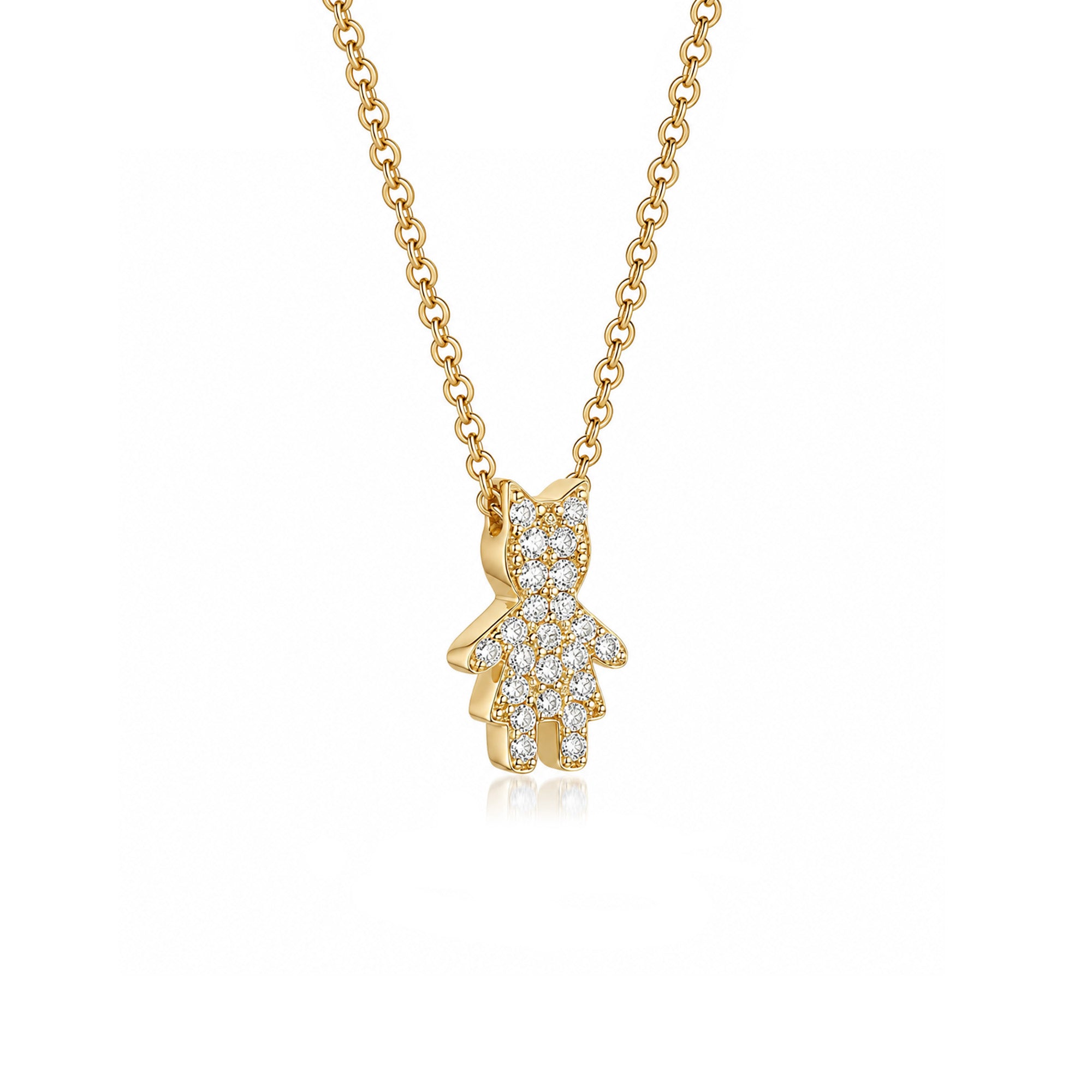 The Little Muse – Classic | Necklace  Yellow Gold 18k