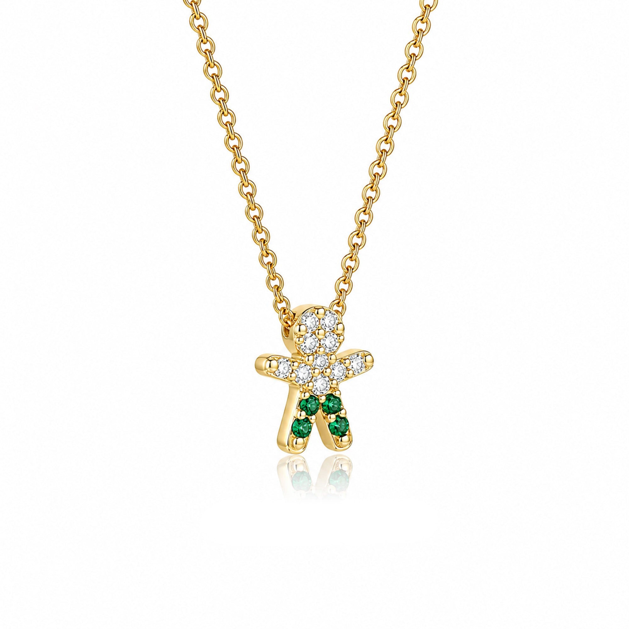 The Little One – Green Jeans |  oro Amarillo 18k