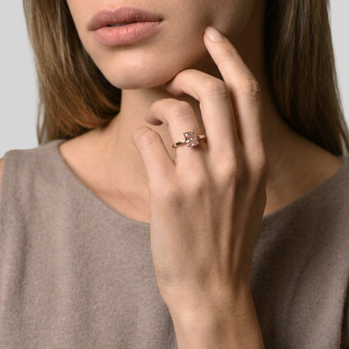 Little Dove 2.00 ct – 18k yellow gold