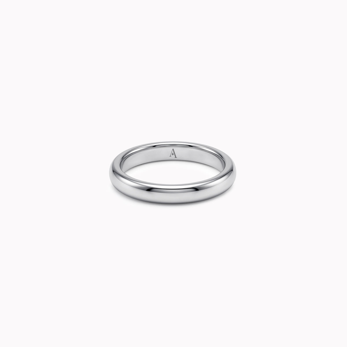 The Curvy 4.0 mm - platine 950