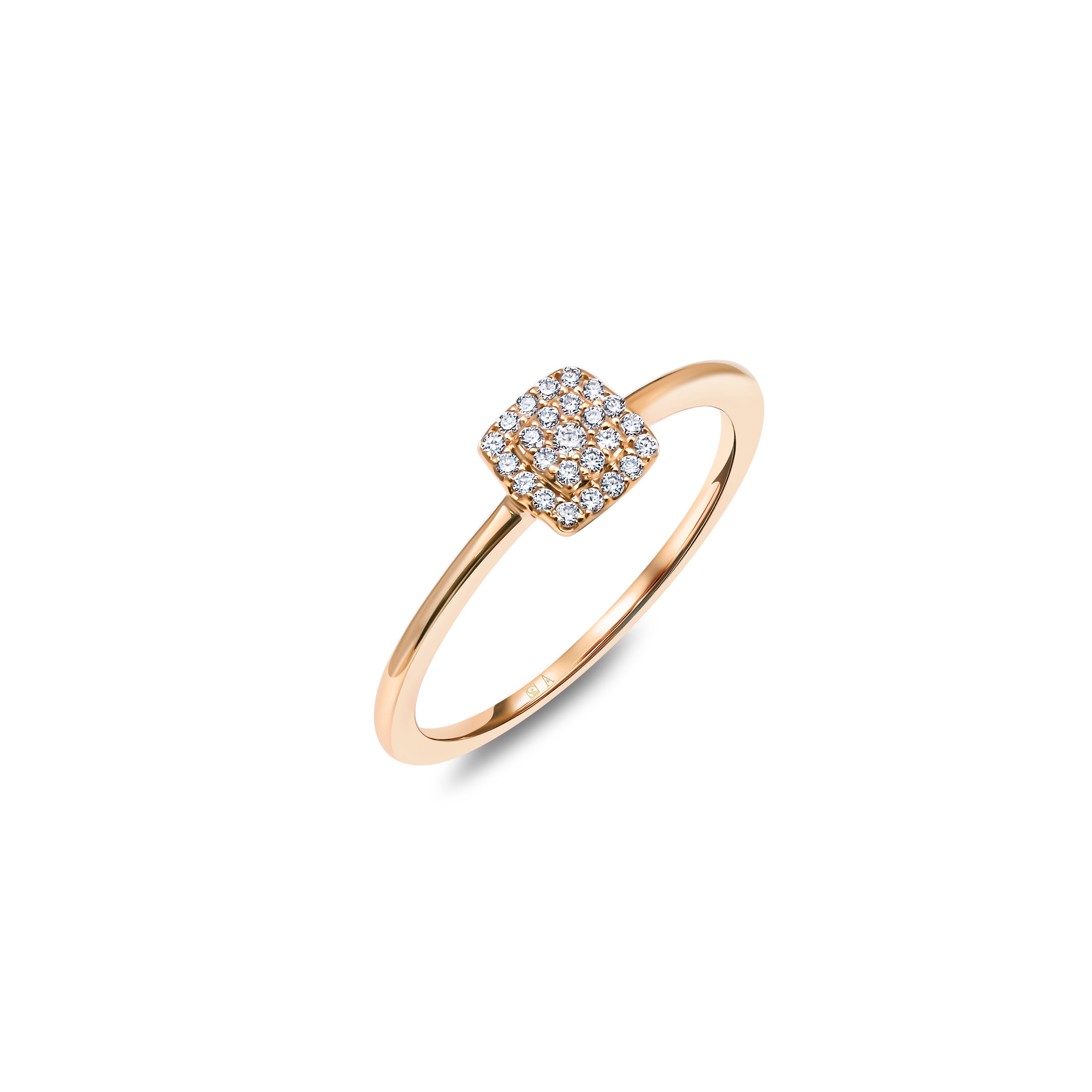 Bague S-1432- or rouge 18k - AGUADEORO