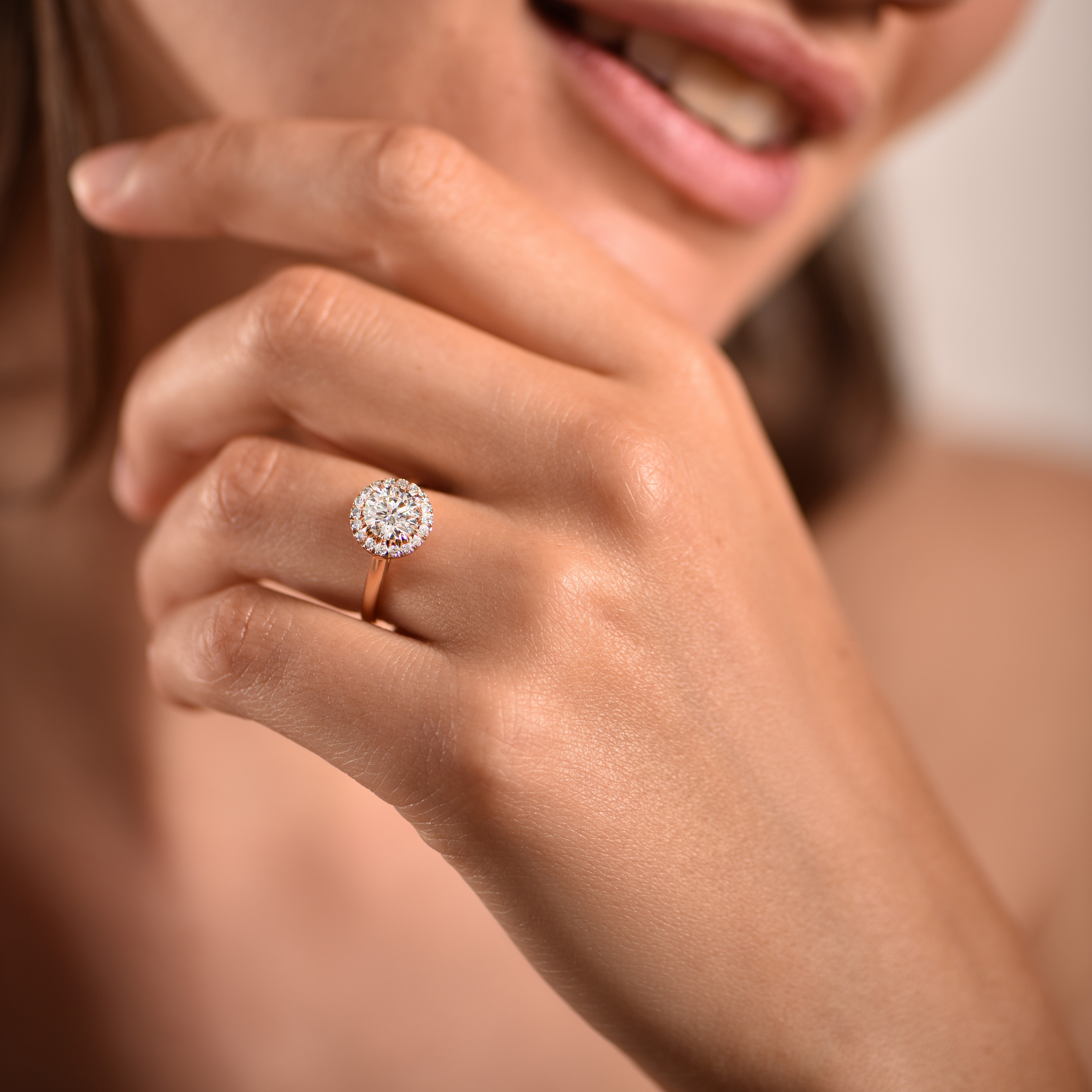 The Funkee Girl - 1.00 carat - or rouge 18k