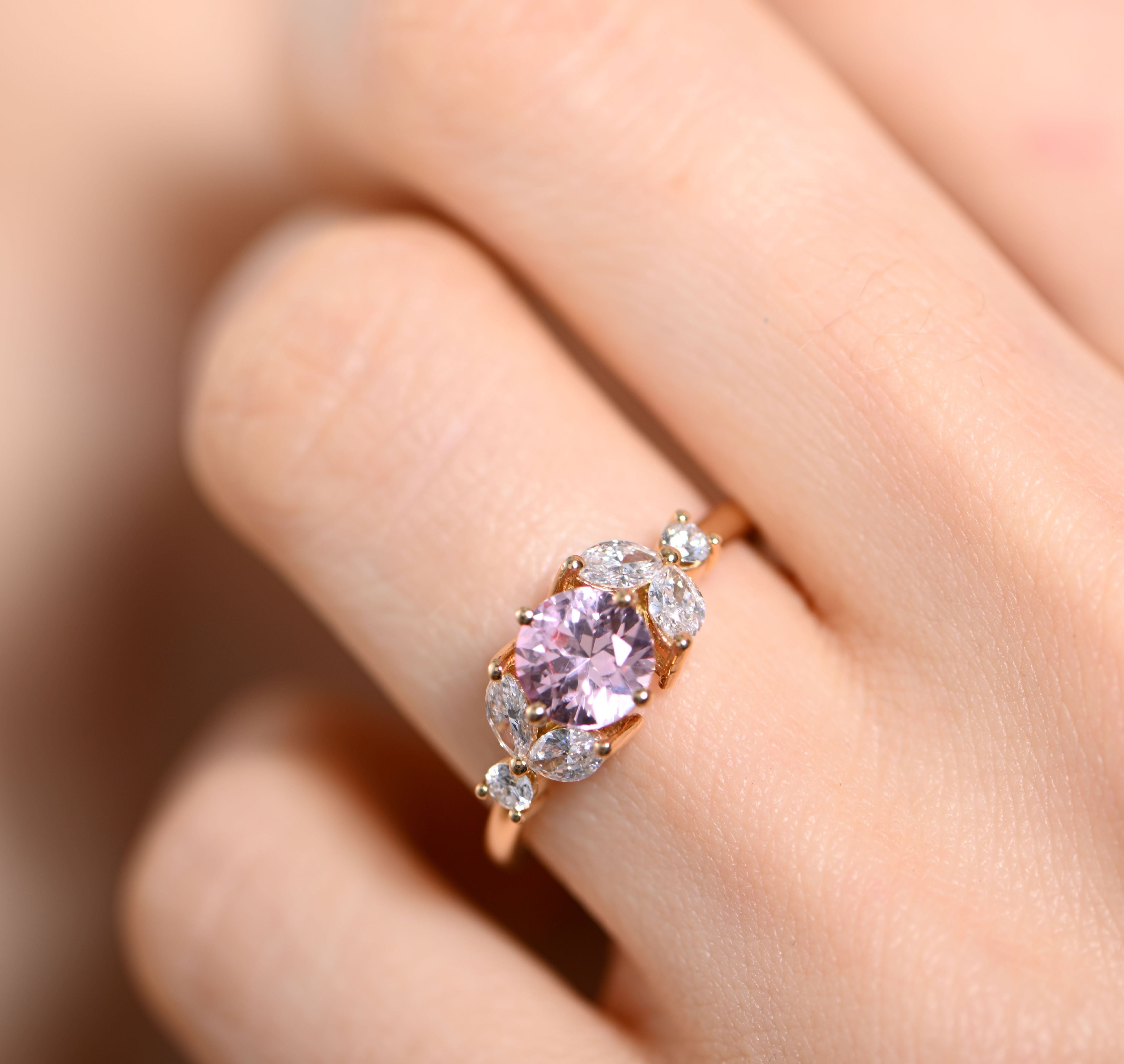 Little Bees  0.75 quilates - oro amarillo 18k