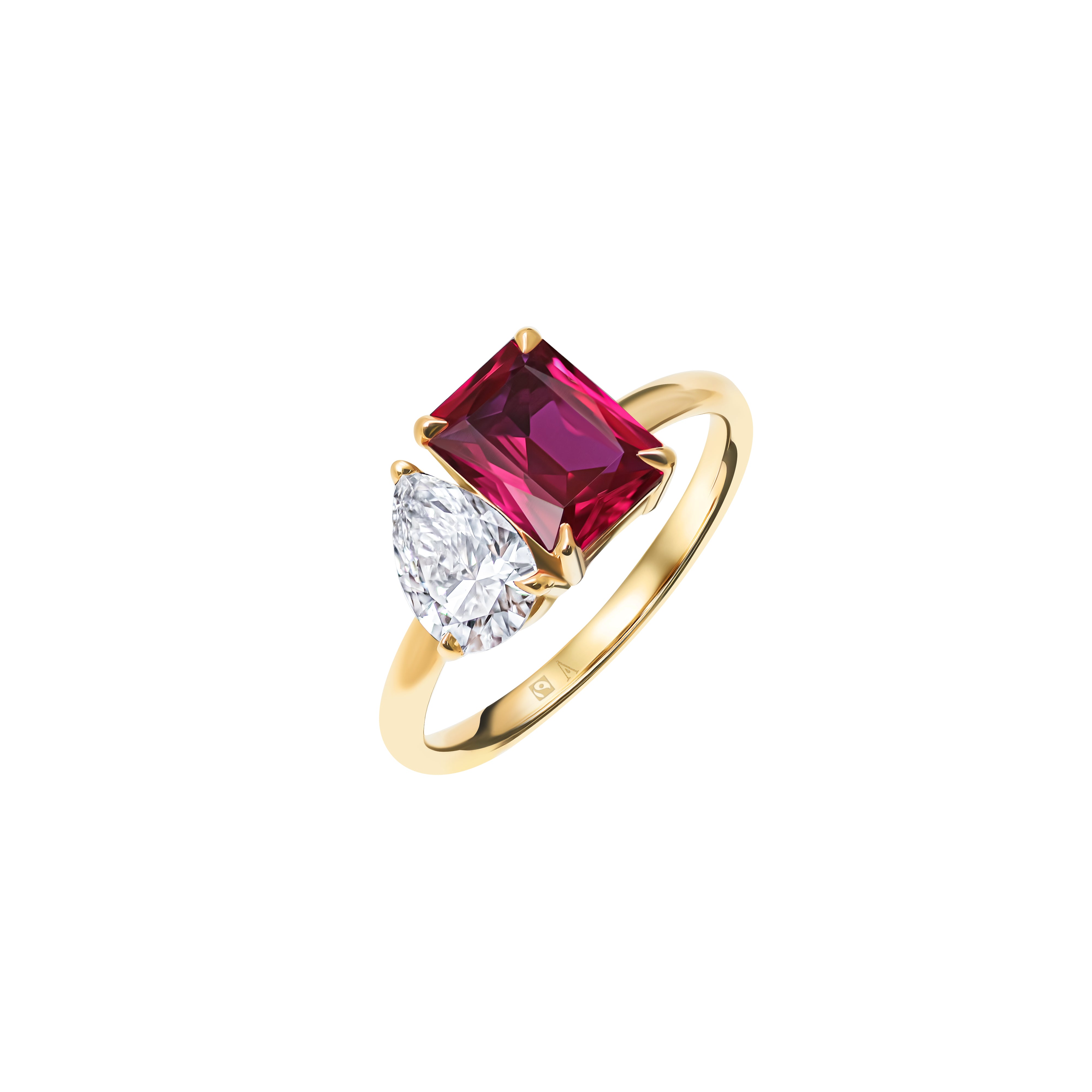 Hug me Forever-  or Jaune 18k - AGUADEORO