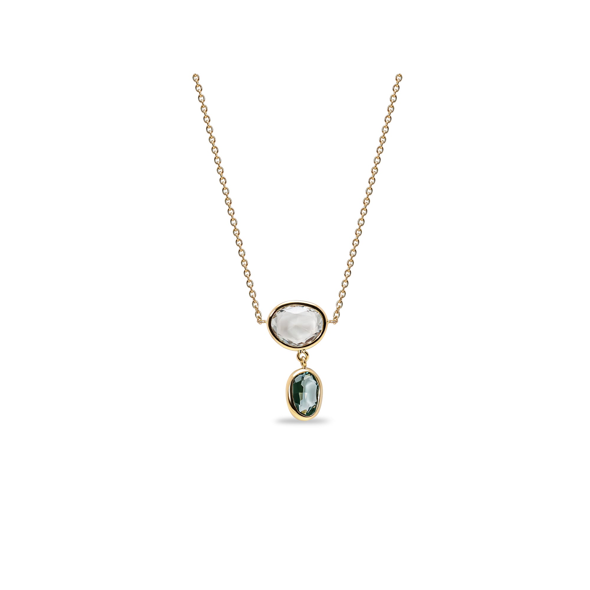 Collier Océane CH-359 - or Jaune 18k - AGUADEORO