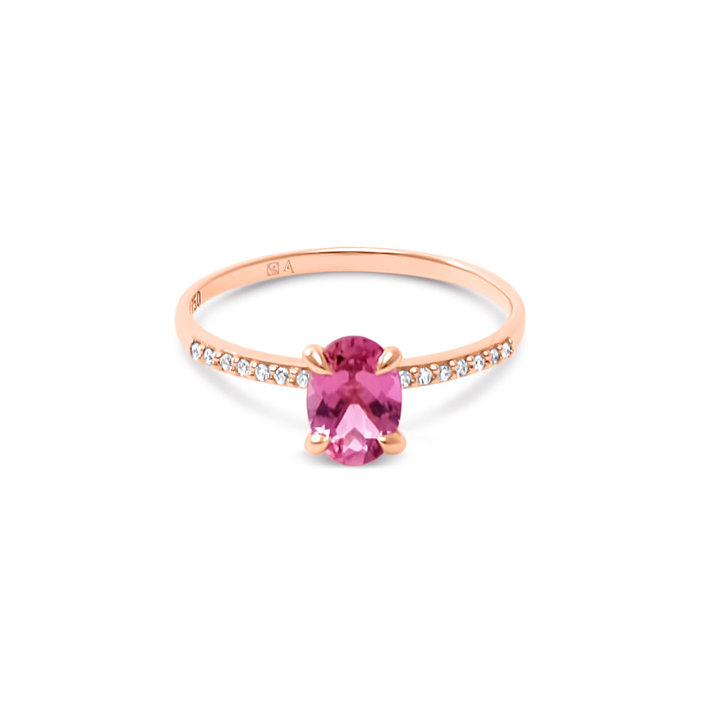 Bague AA-292 - or rouge 18k - AGUADEORO