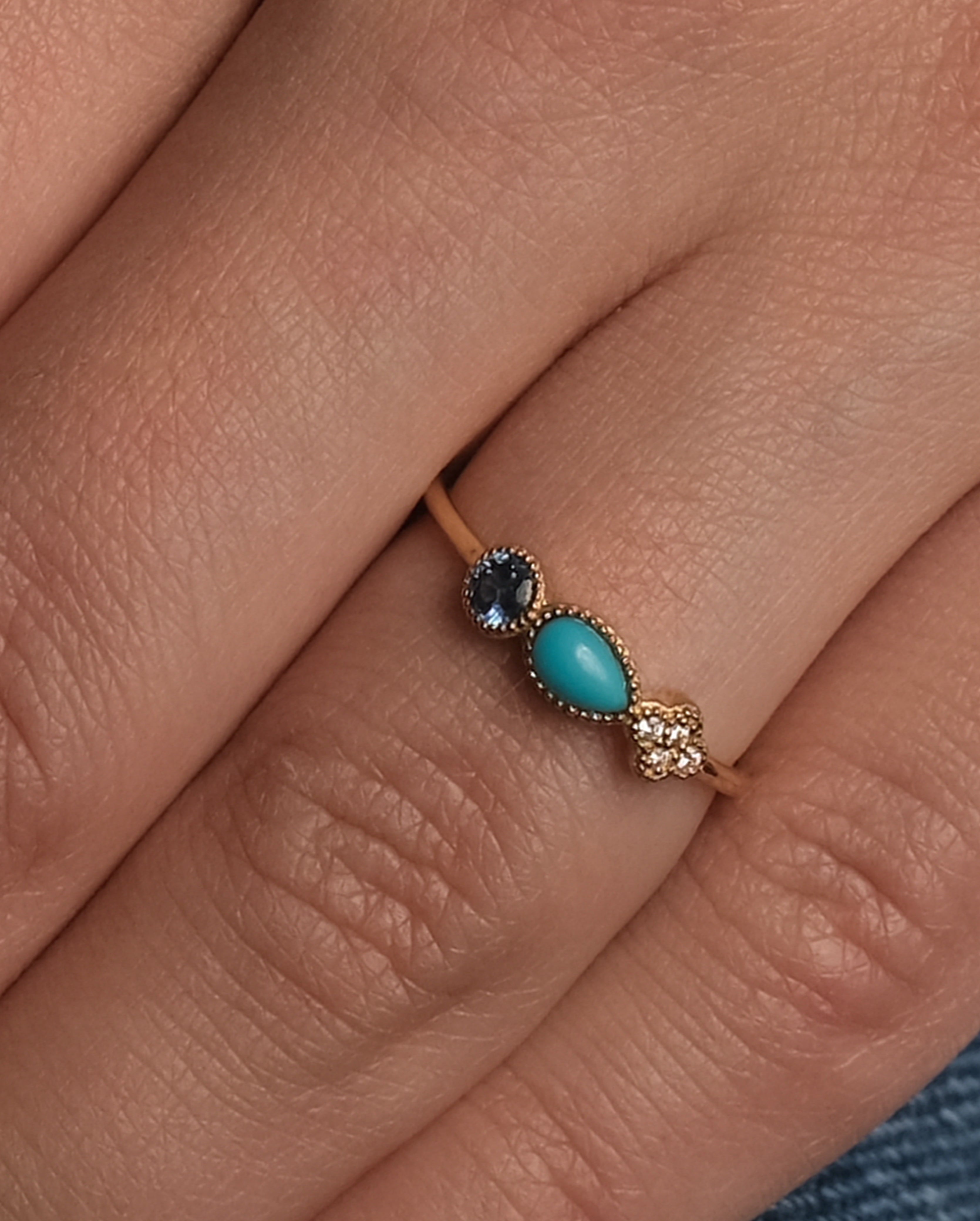 Bague  AA-293 - or jaune 18k - AGUADEORO