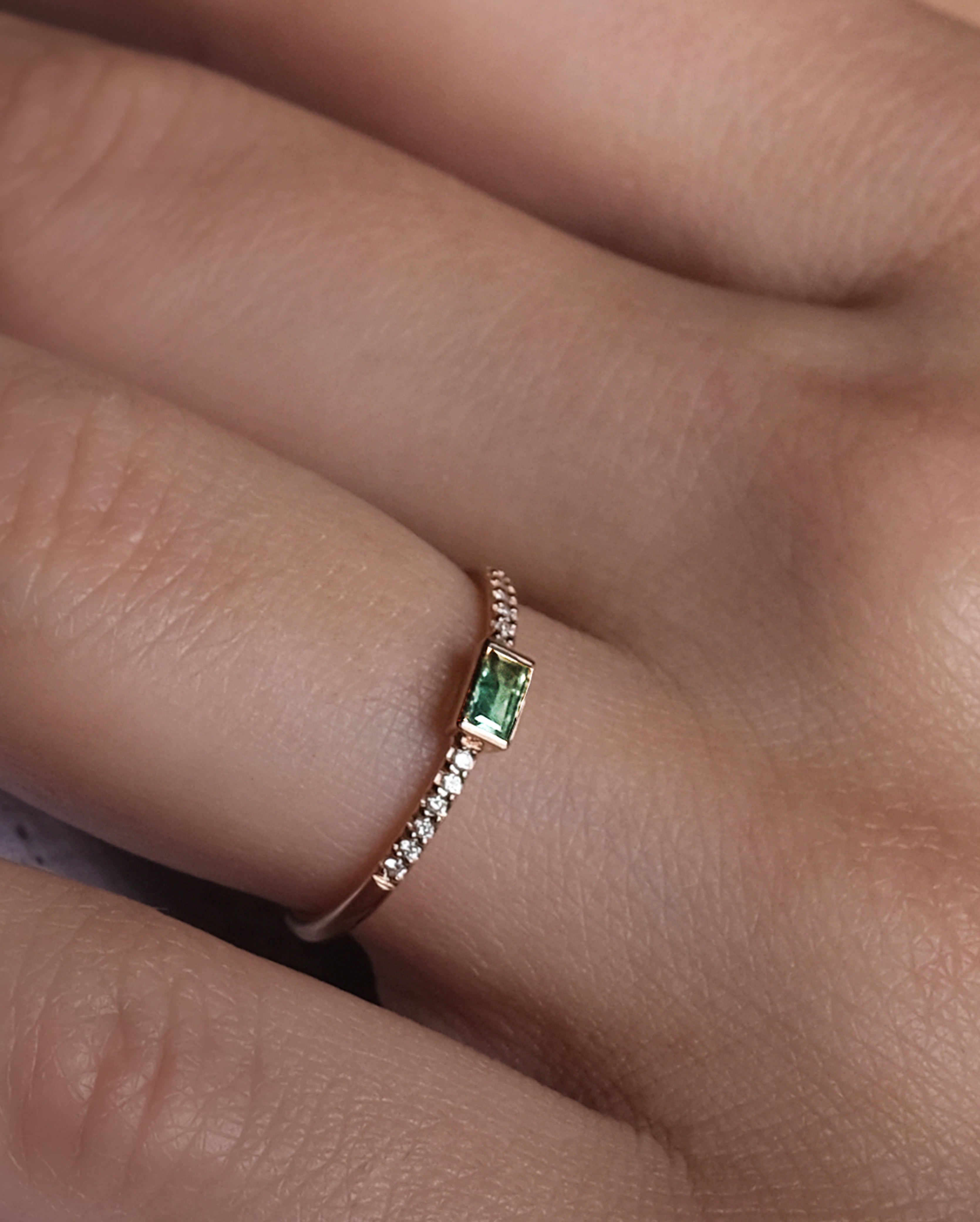 Bague AA-295 - or rouge 18k - AGUADEORO