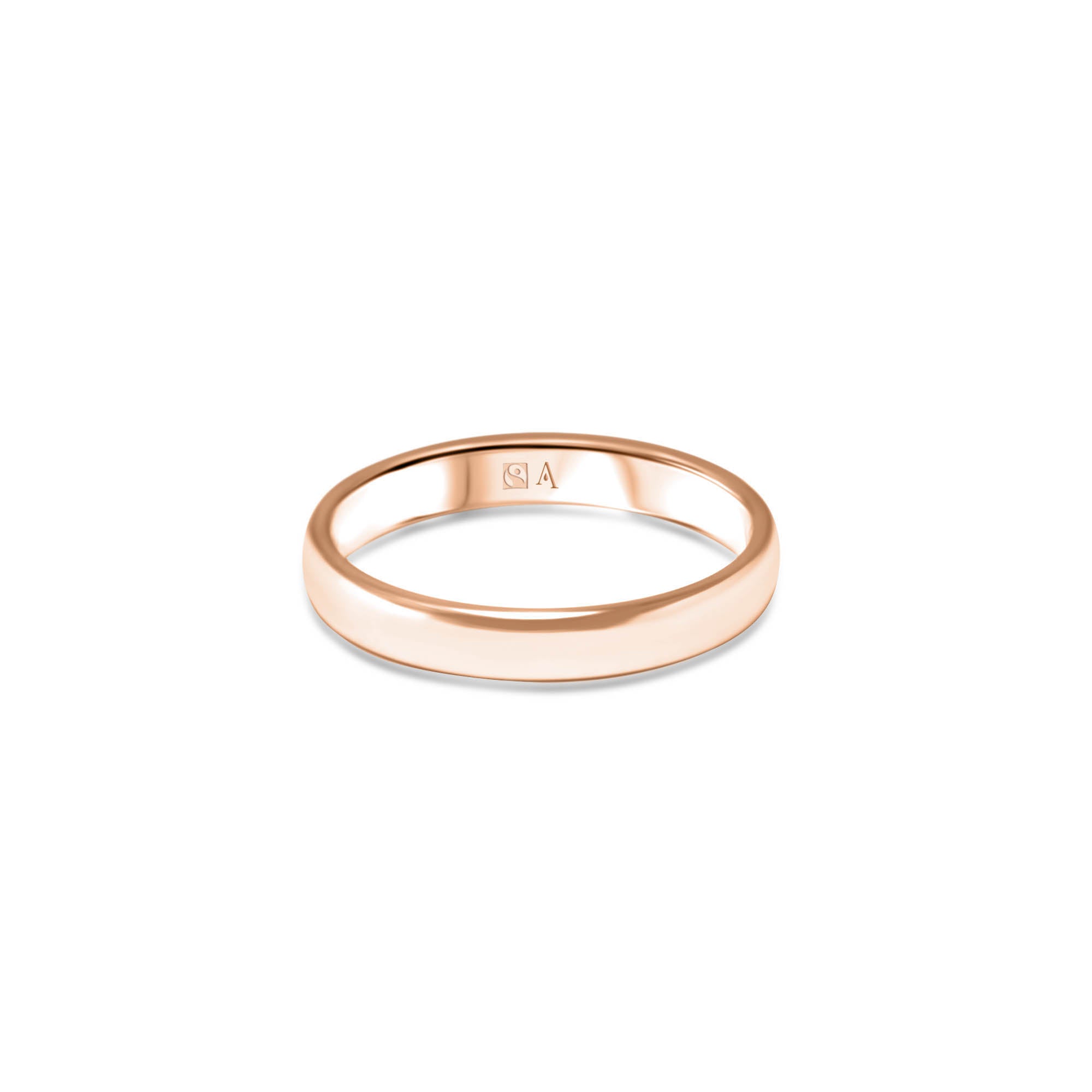 The Demycurvy 3.5 mm - or rouge 18k - AGUADEORO