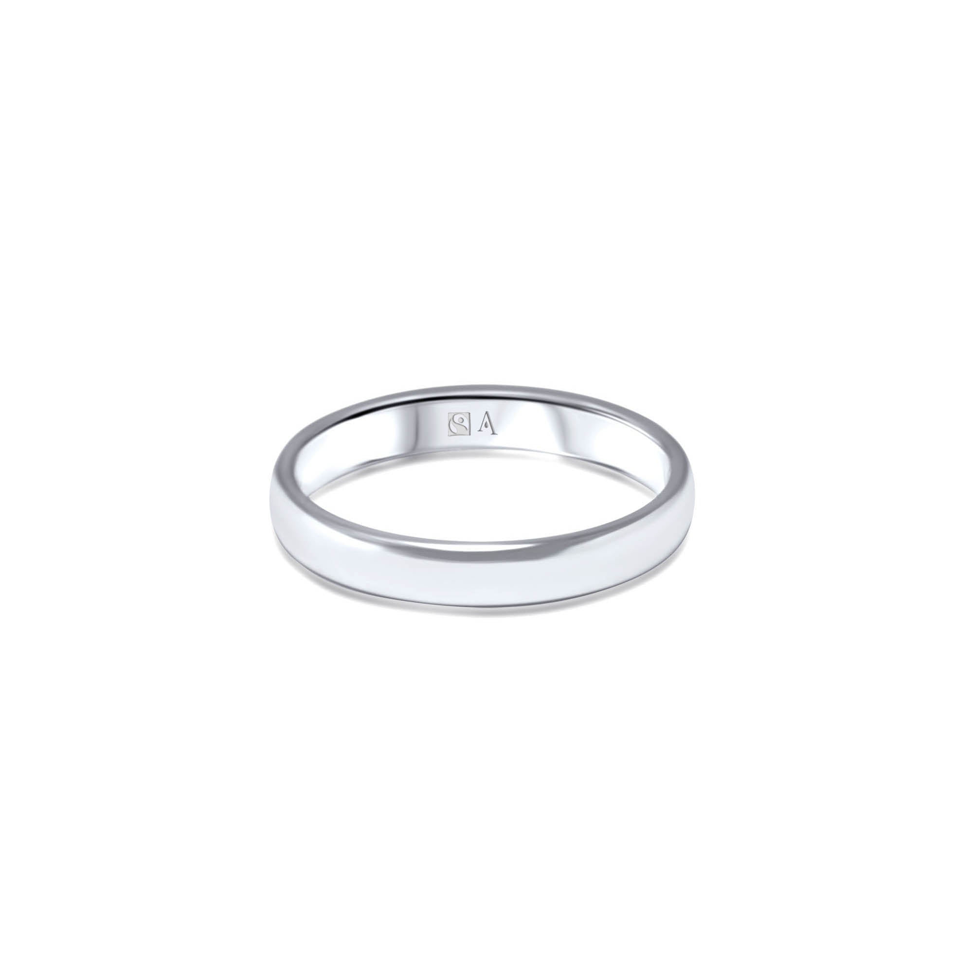 The Demycurvy 3.5 mm - or blanc 18k - AGUADEORO