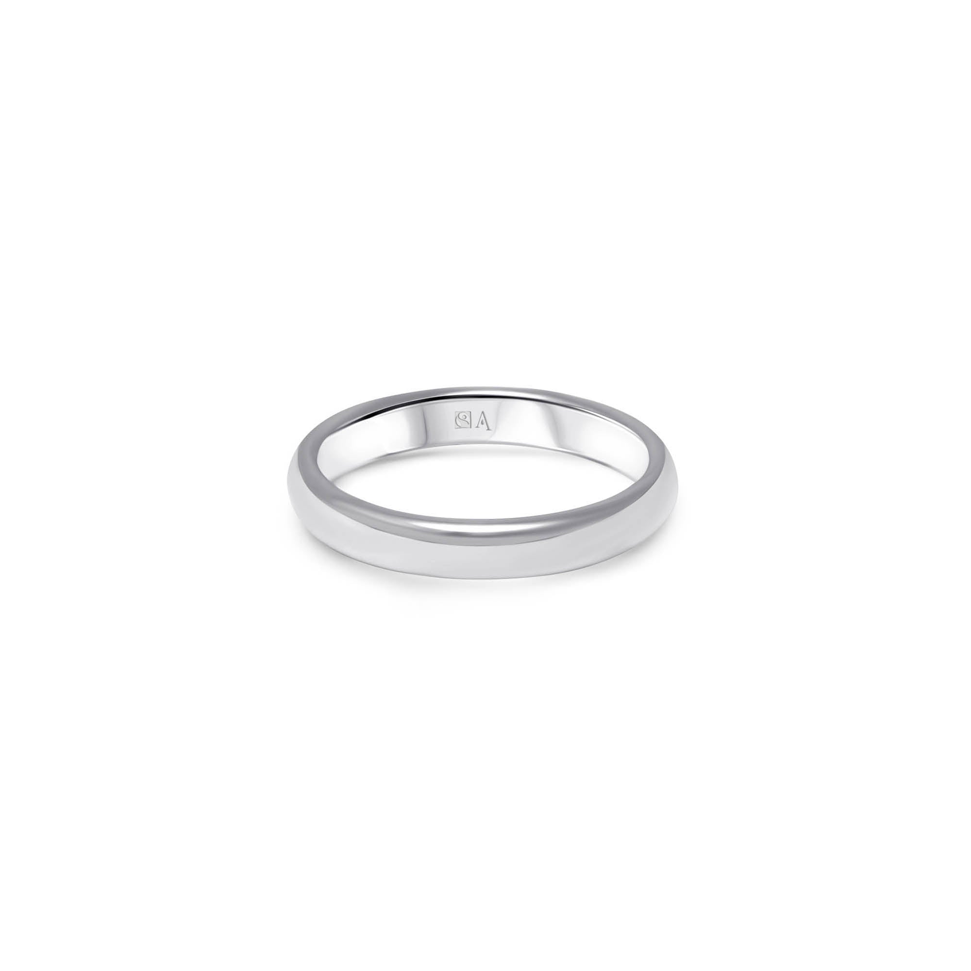 The Curvy 4.0 mm - or blanc 18k - AGUADEORO