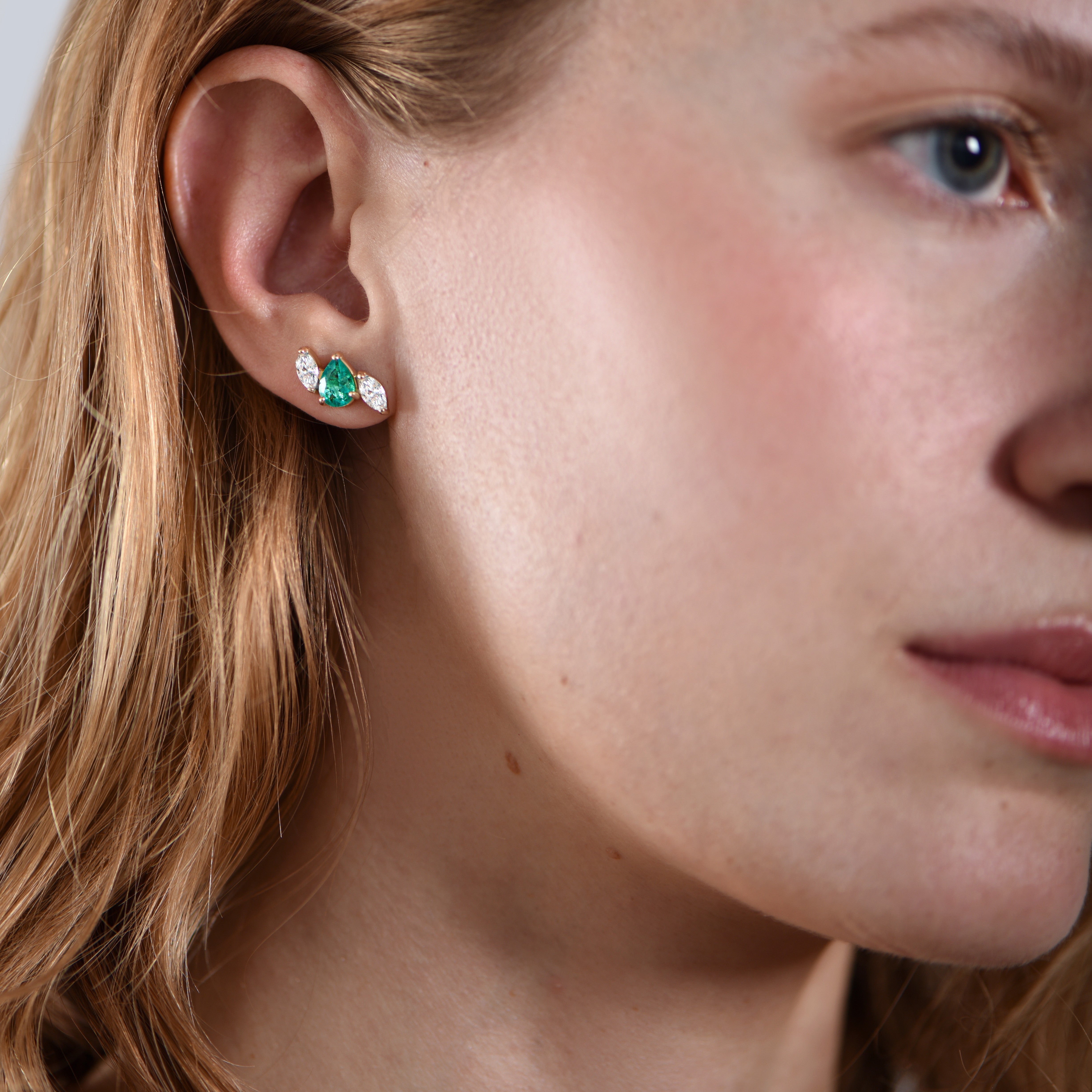 Earrings Wild Forest - Yellow Gold 18k