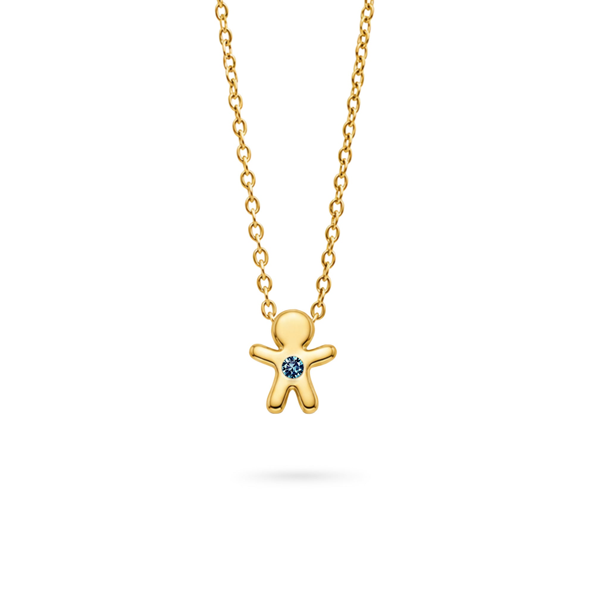The Little One – Blue Diamond |  oro amarillo 18k