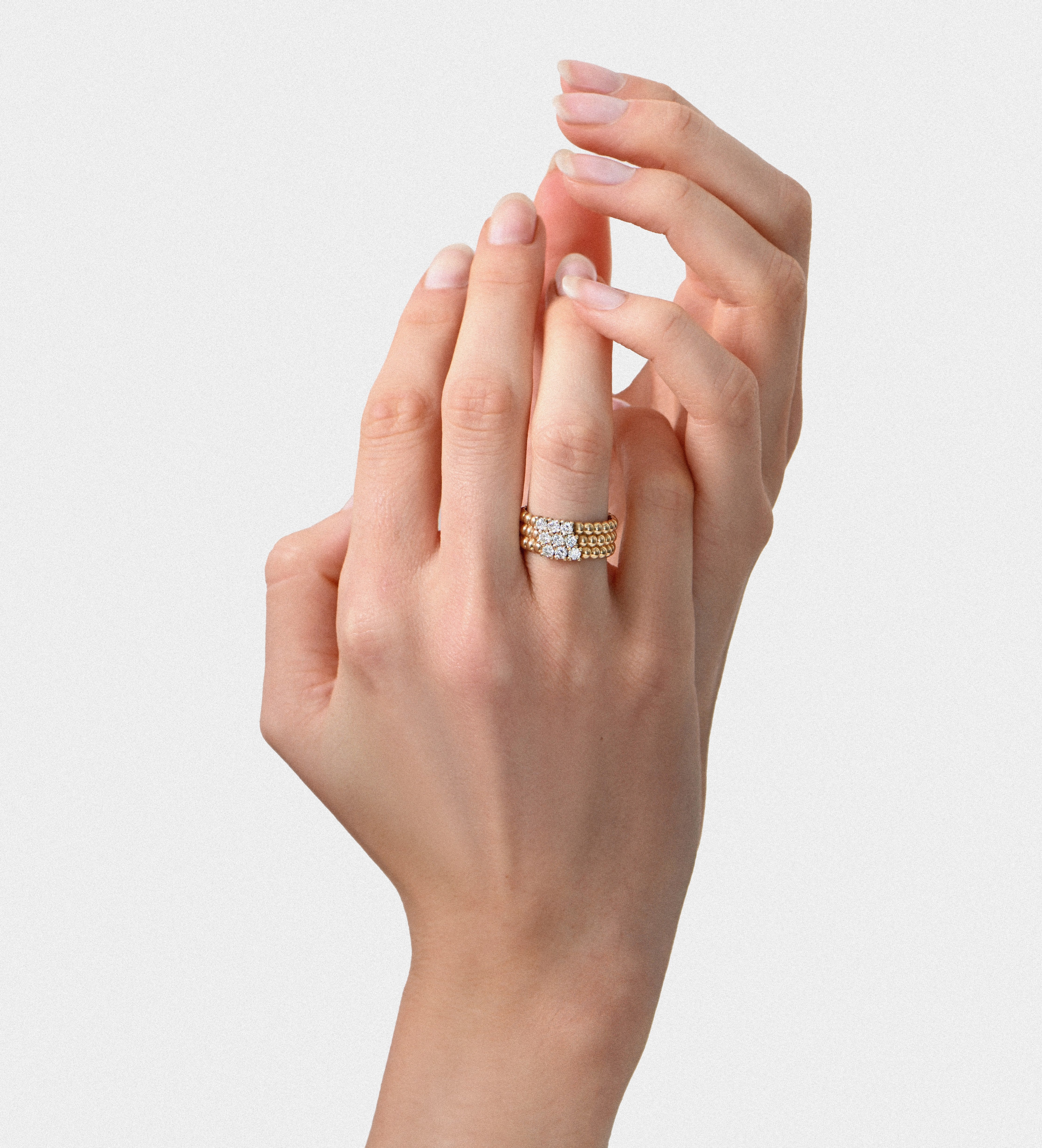 The golden droplets - or jaune 18k