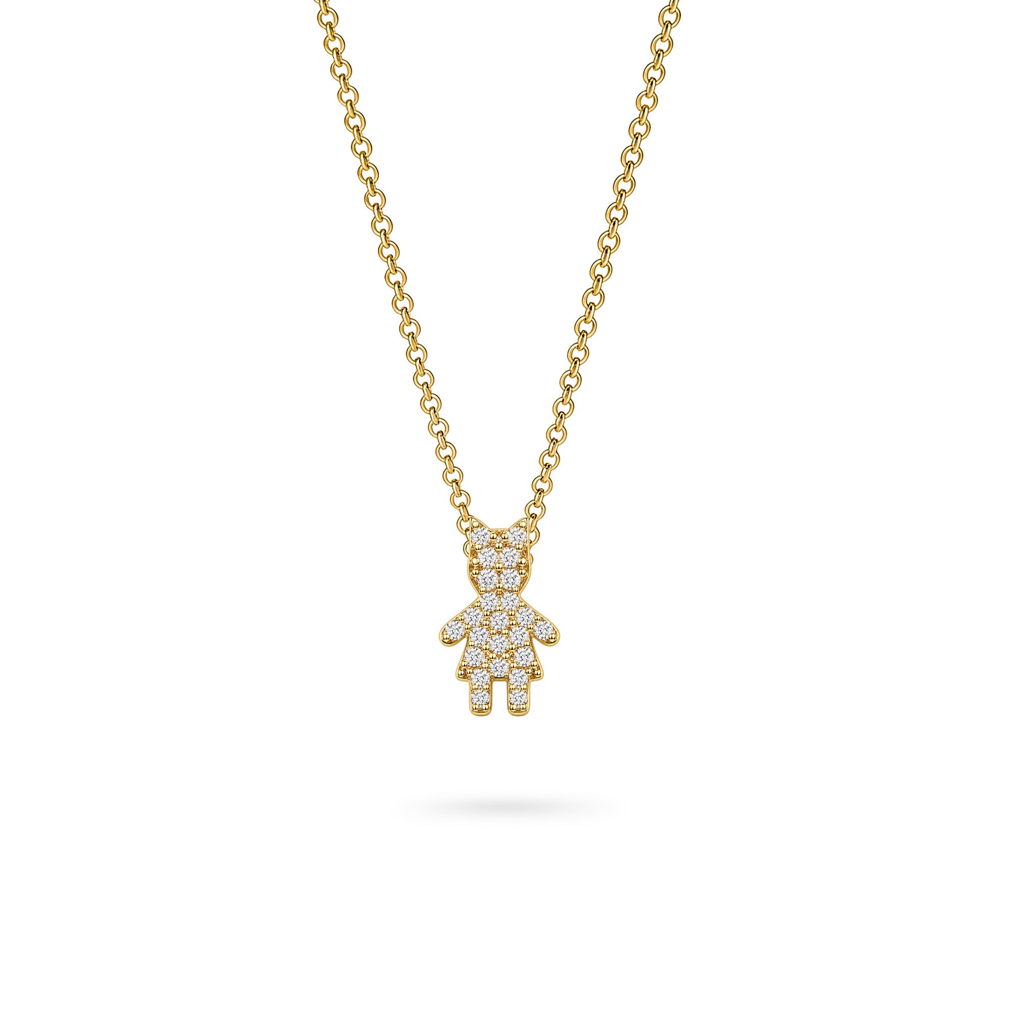The Little Muse – Classic | Necklace  Yellow Gold 18k