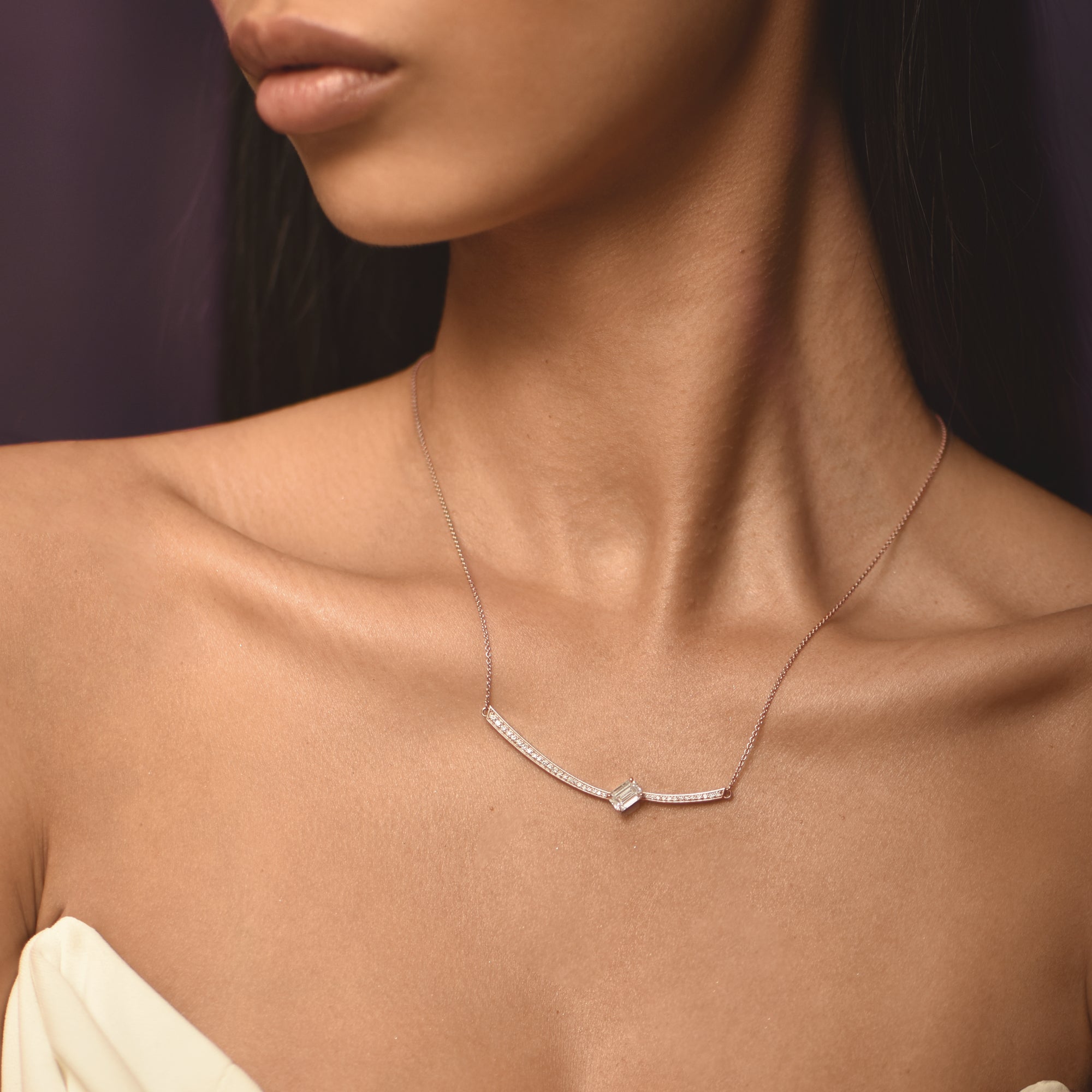 Collier The Ice Skating Girl 1.00 carats - or rouge 18k - AGUADEORO