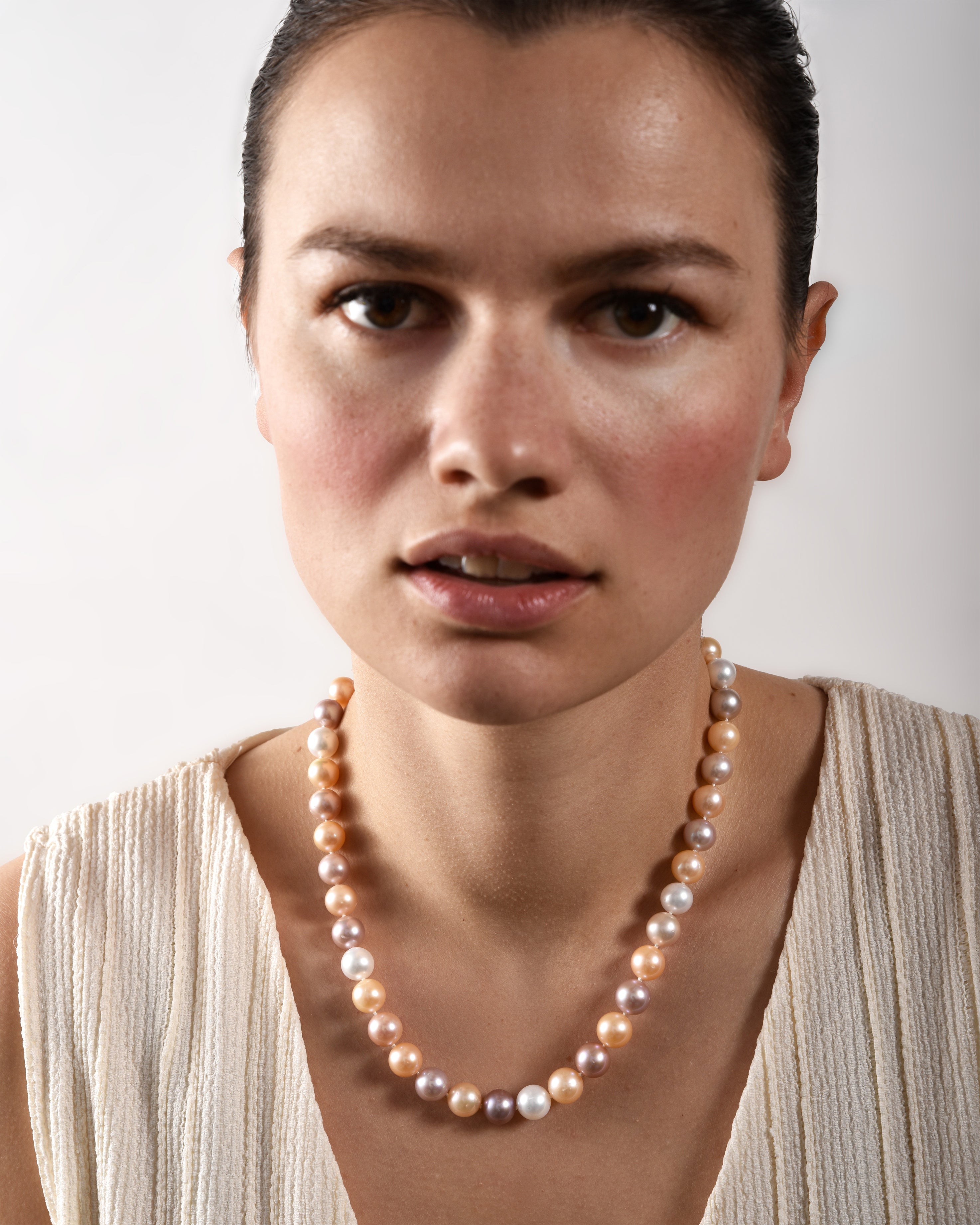 Pink Pearl Necklace