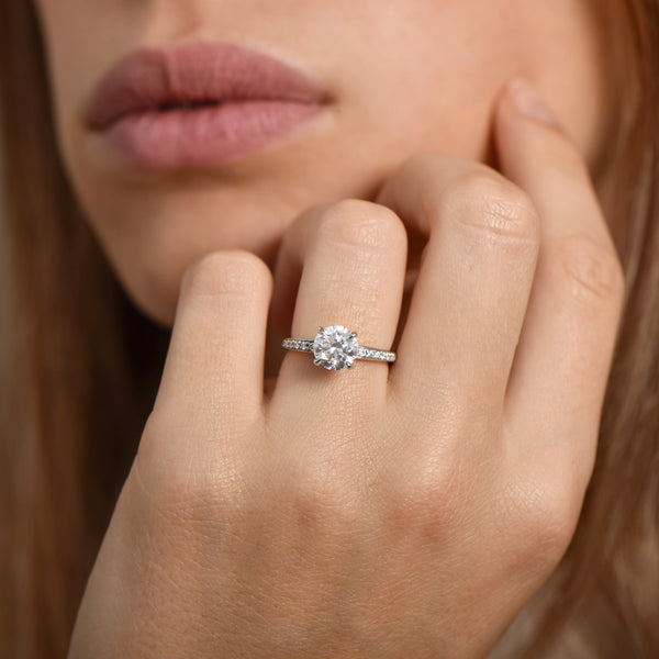 The Fancy Little Dove 1.00 carats - platine 950 - AGUADEORO