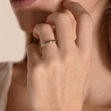 The Fancy Geometry of Love - or jaune 18k - AGUADEORO