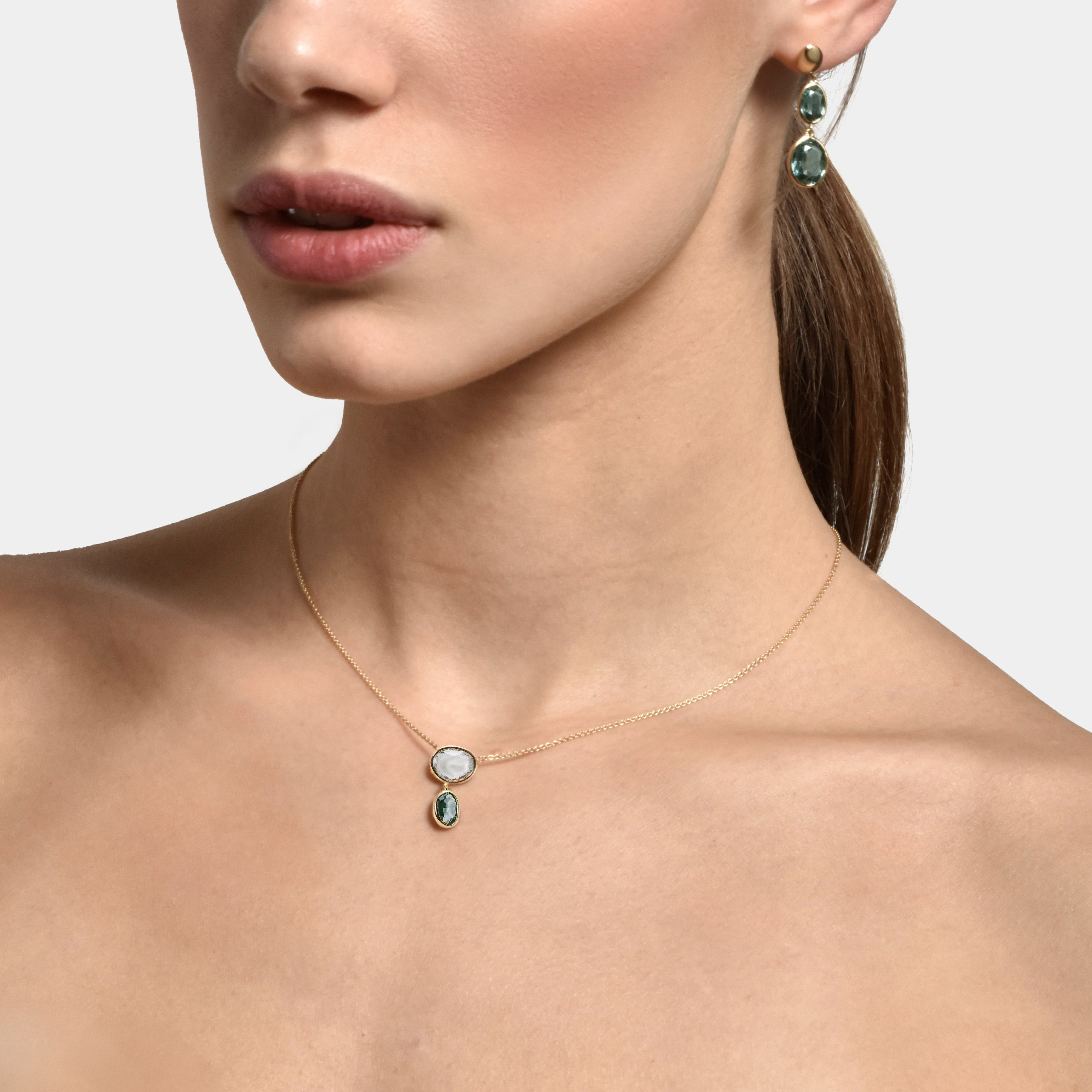 Necklace Océane CH-359 - 18k yellow gold