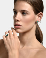 Ohrringe Wild Forest - Gelbgold 18 K