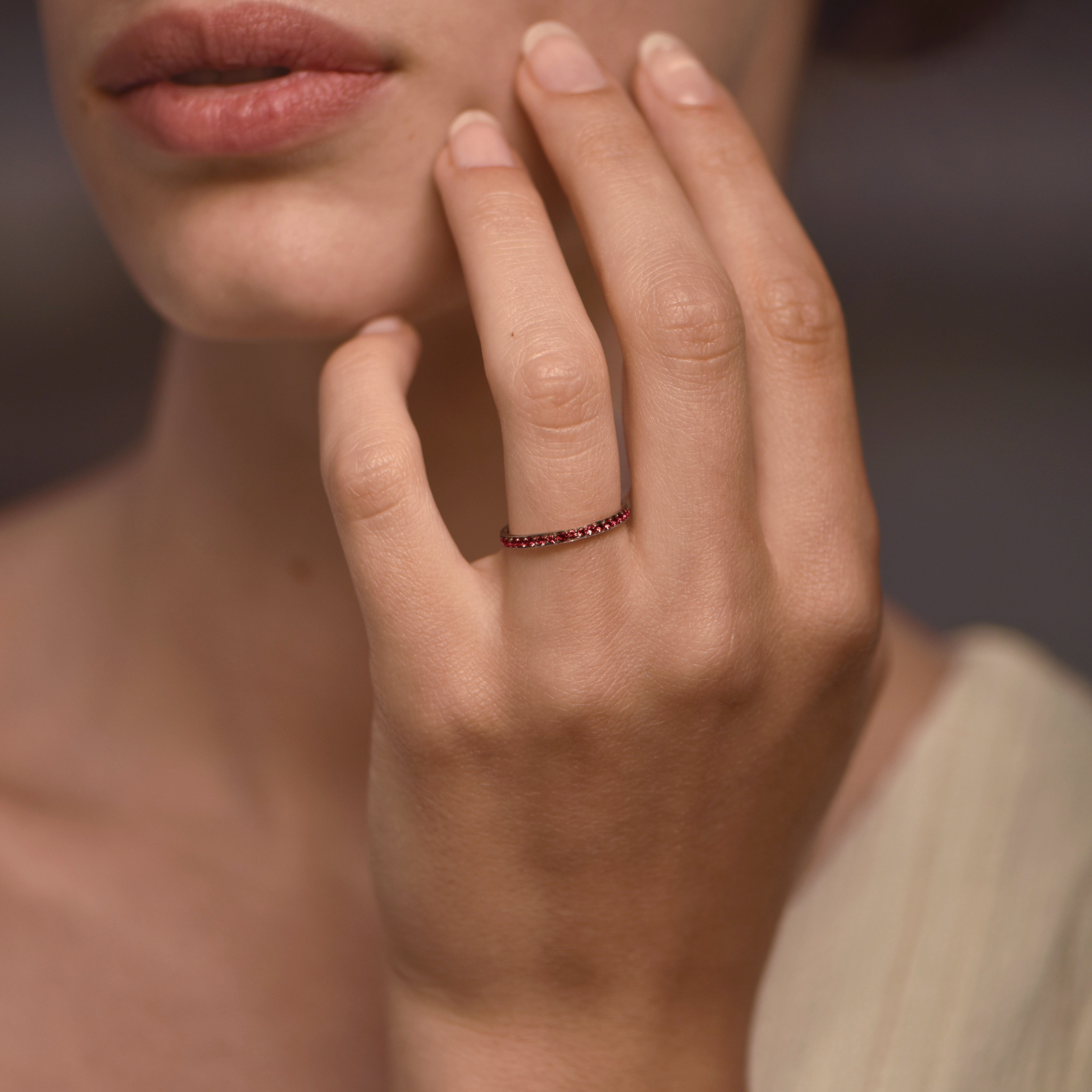 Rainbow Rouge - or blanc 18k - AGUADEORO