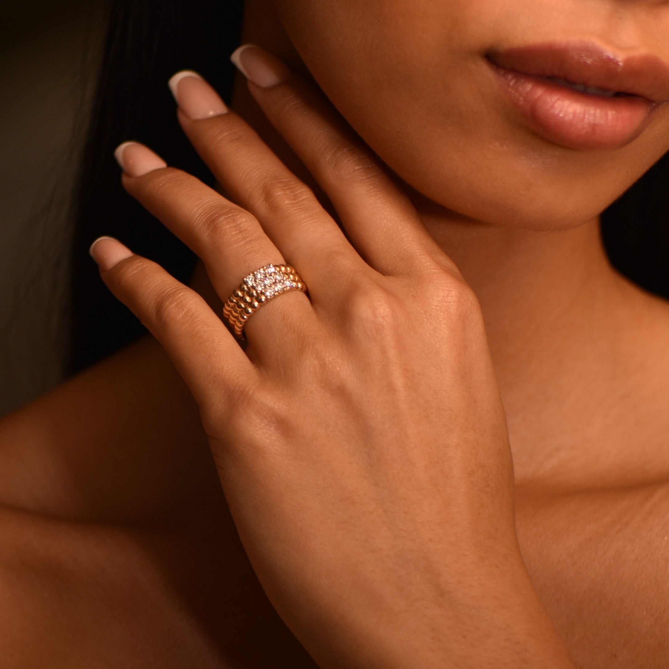 The golden droplets - or jaune 18k - AGUADEORO